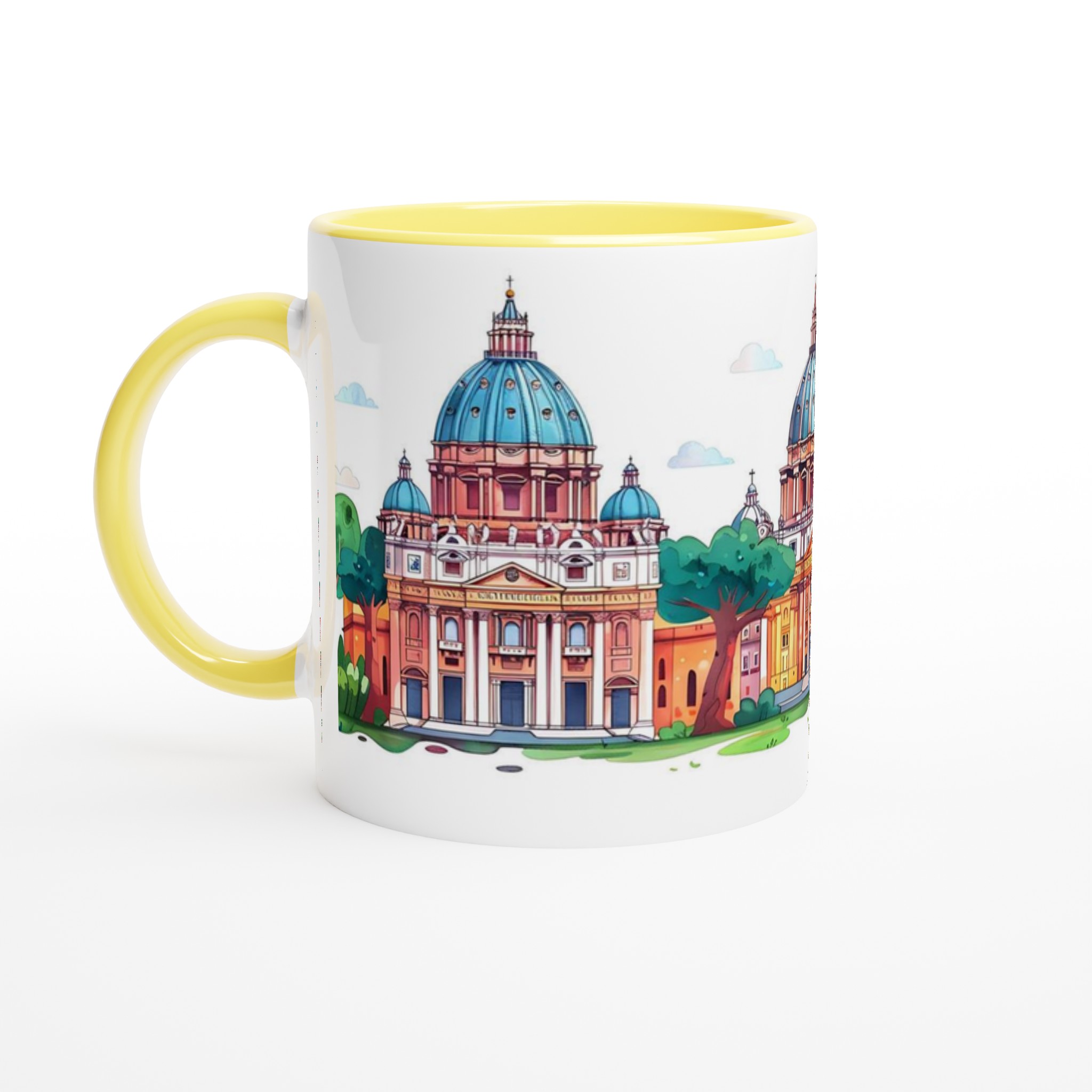 Historisk Stadsbild Mugg – Fånga Venedigs Charm i Vattenfärg, Välj Bland Flera Färger 3 80b4db31-1728-48fd-bffd-82f540fbc36d