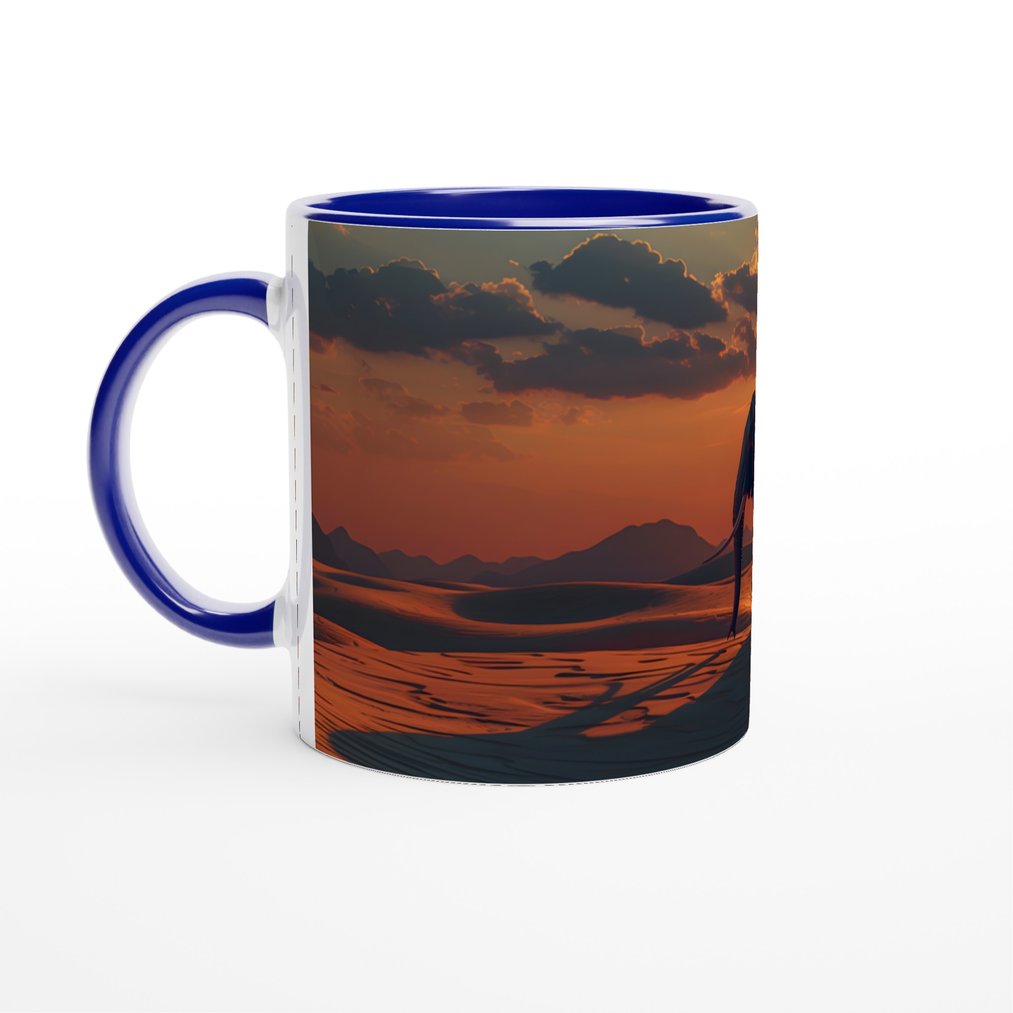 Majestätisk Elefant Solnedgång Mugg – 11 oz Keramisk Mugg i Valfri Färg för Äventyrsälskare 2 80b8c28f-3722-49bd-952d-5f0f88bc5b99