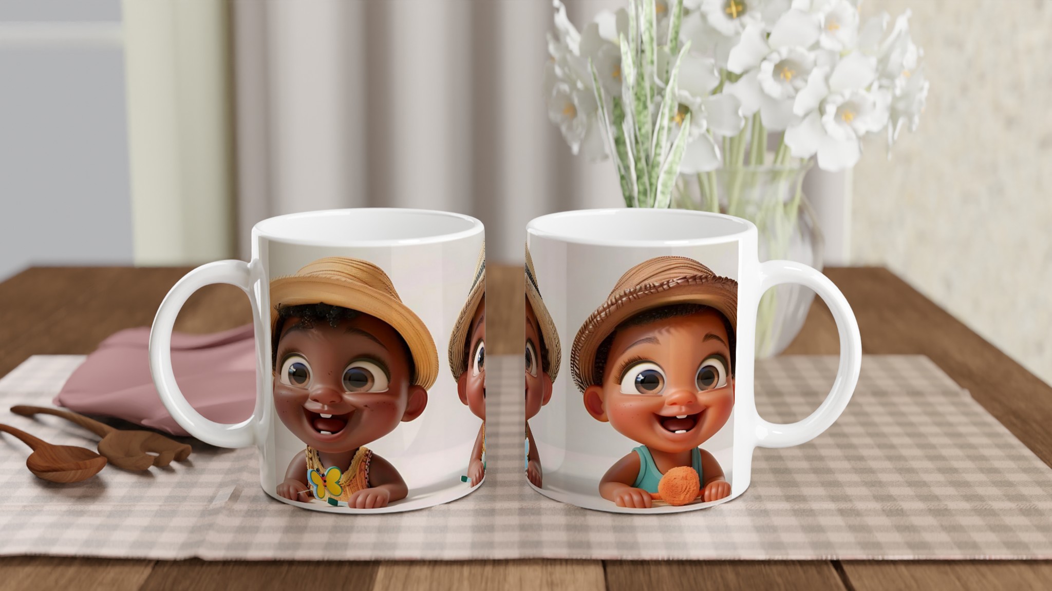 Charmiga Baby Vänner Mugg – Personlig 11oz Keramisk Mugg i flera färger för de yngsta 10 815afb72-e689-4364-99de-c25b35568ab5