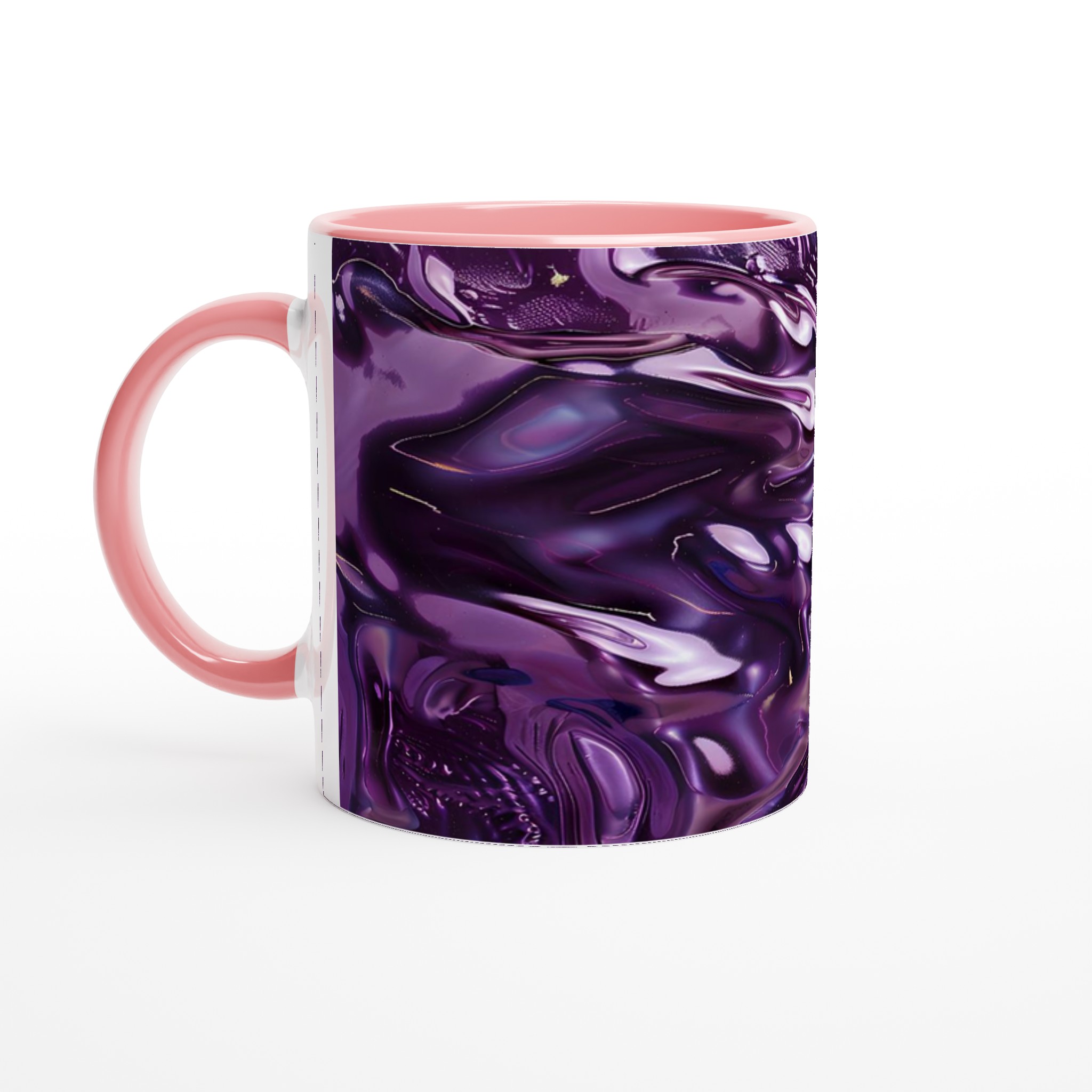 Abstrakt Lila Våg Mugg – 11oz Keramisk Mugg i Valfri Färg för En Modern Touch 6 8184fde0-0ef2-47a9-bd6e-d71282786748