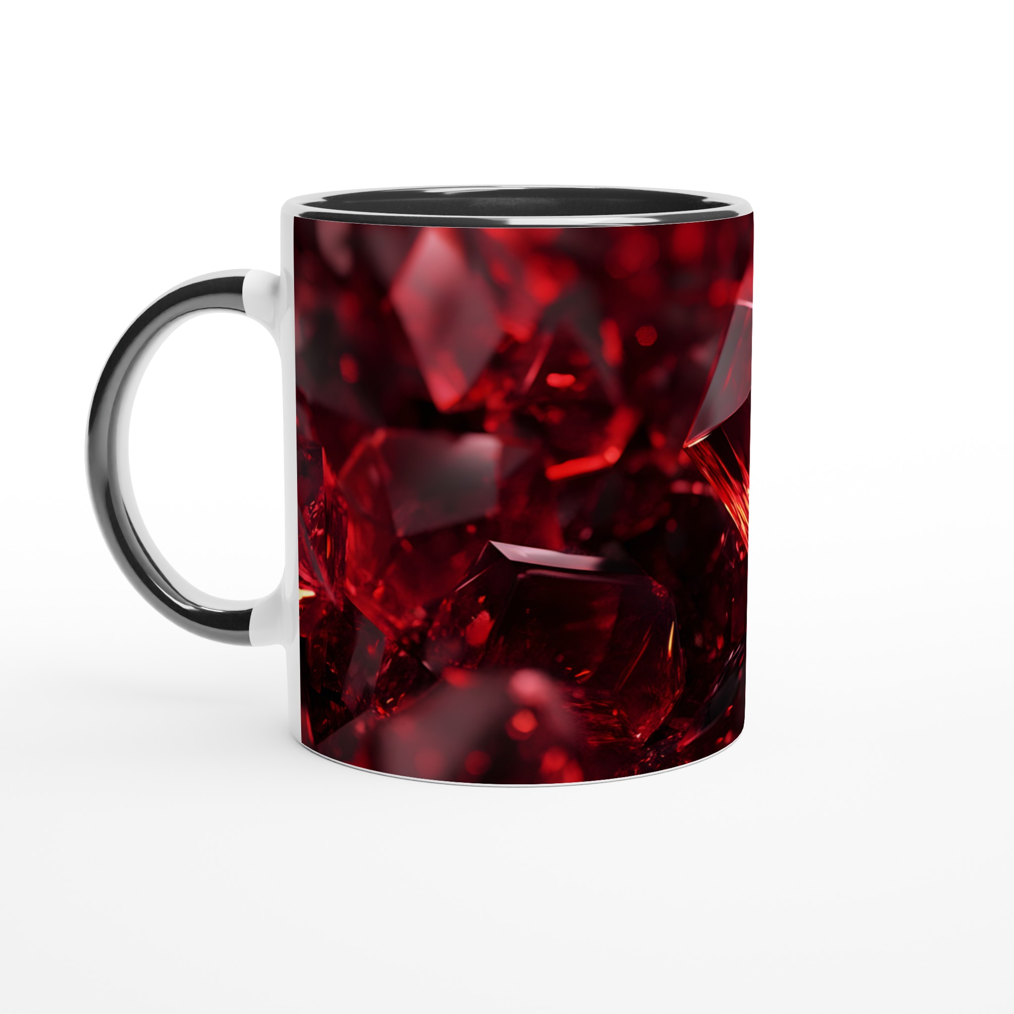 Rubinröd 11oz Keramikmugg – Strålande Diamantdesign i Välj Din Färg! 4 81990ce3-3286-43d0-a31f-356726577d95