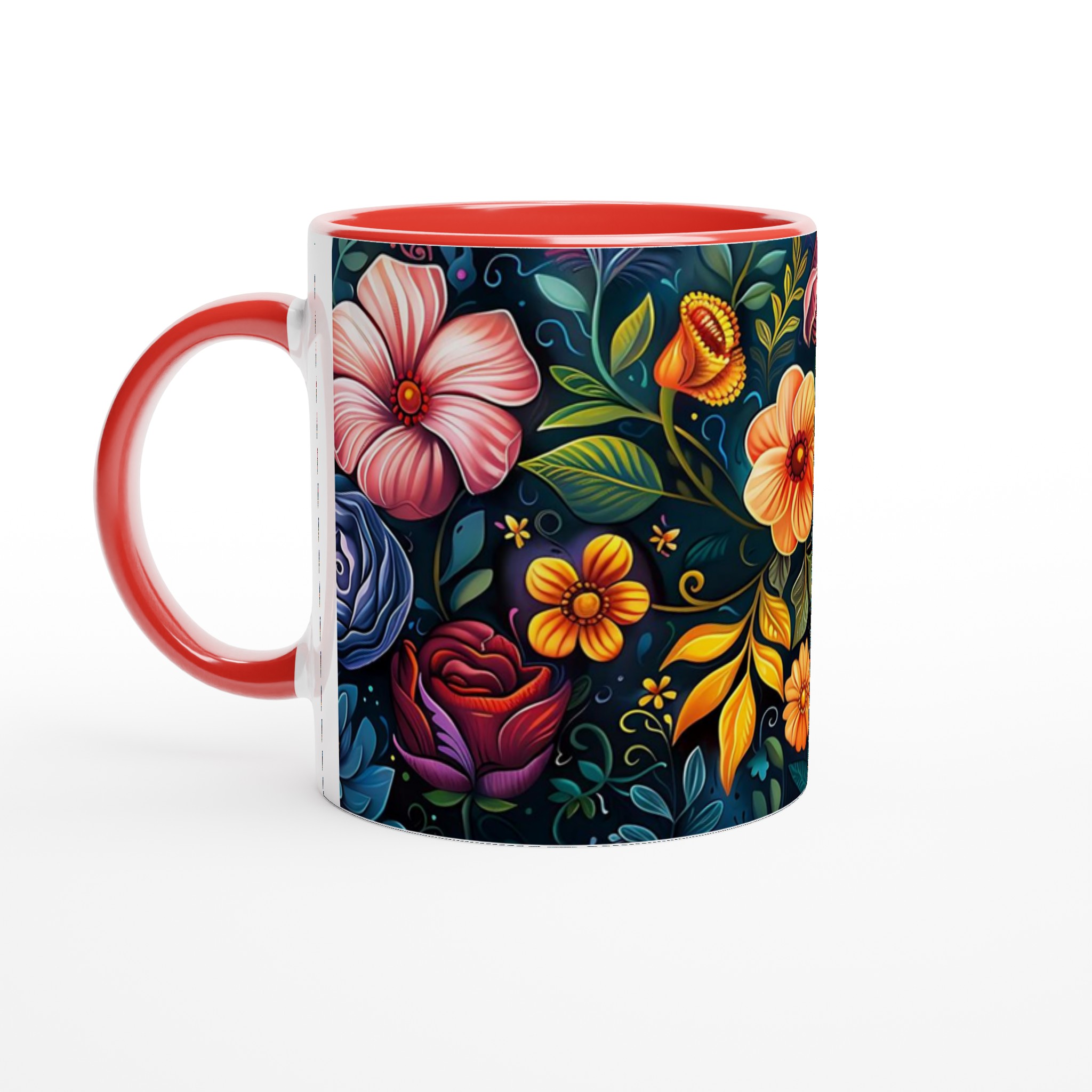 Blomstrande Keramikmugg: Välj din Favoritfärg – 11 oz Premium Kaffemugg 5 81bed405-23d2-4388-8864-fb8815f7ed8d