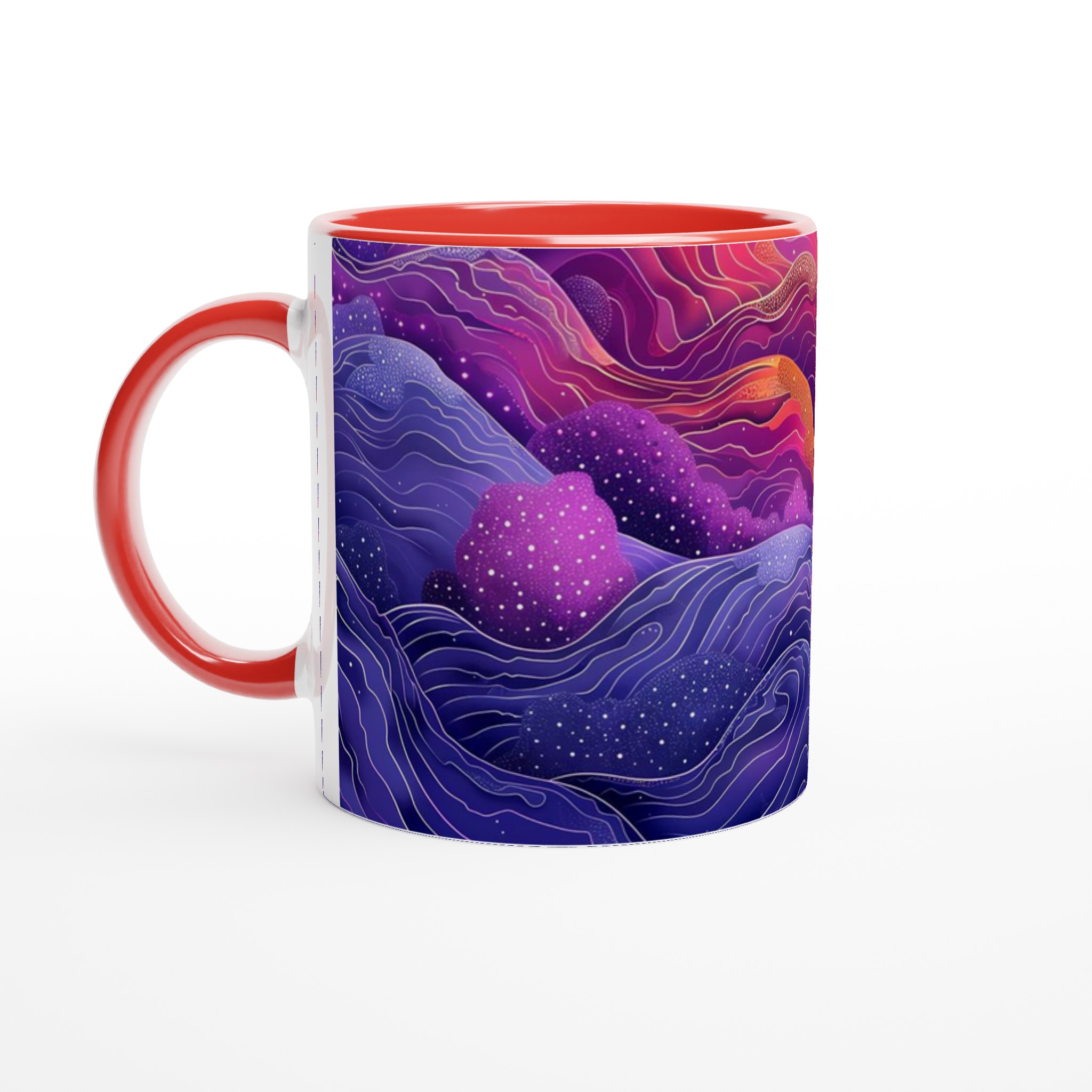 Magisk Bergskedja – 11oz Keramisk Mugg för Kaffe & Te i Sju Färgstarka Nyanser 5 82017c62-8f17-4a64-8829-1713a80ae786