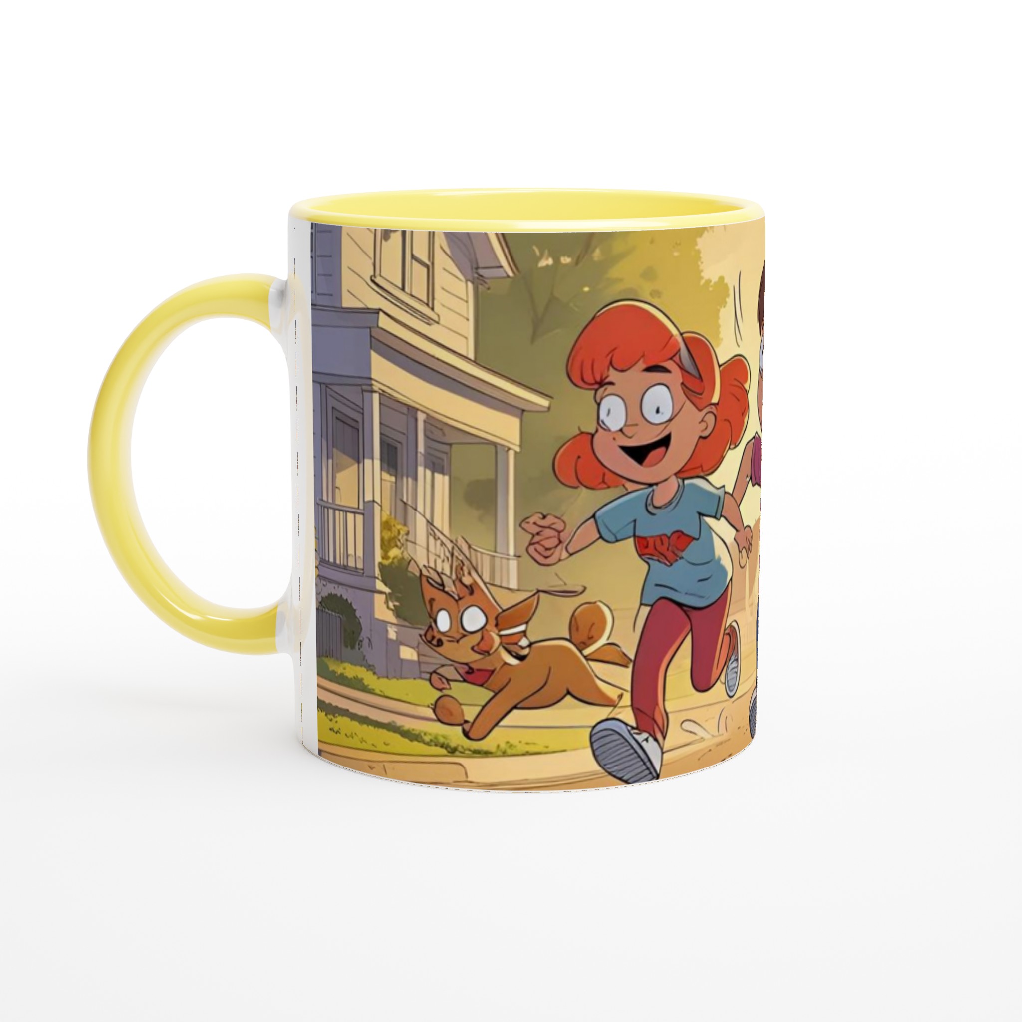 Livfull 11oz keramisk mugg med lekfull design i flera keramiska färger 3 82168a39-696b-4297-b3d1-adf1a80dc535
