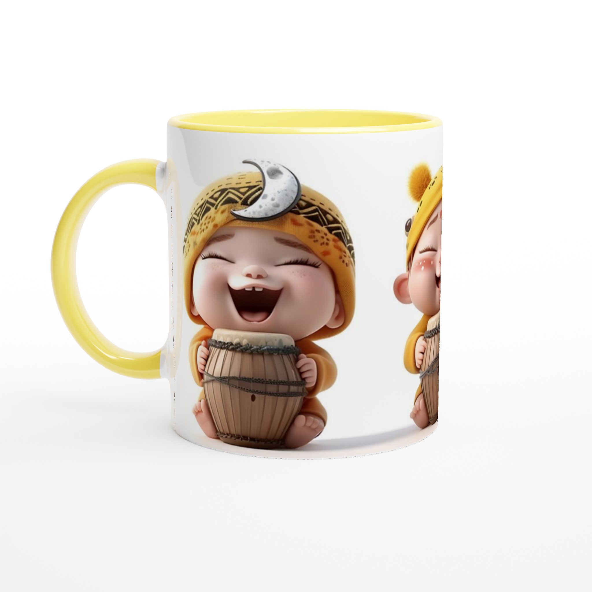 Glada Trumbarn Mugg – Fånga skrattet med din favoritfärg! 3 82281cfd-909f-4030-8142-8d65a67f9165