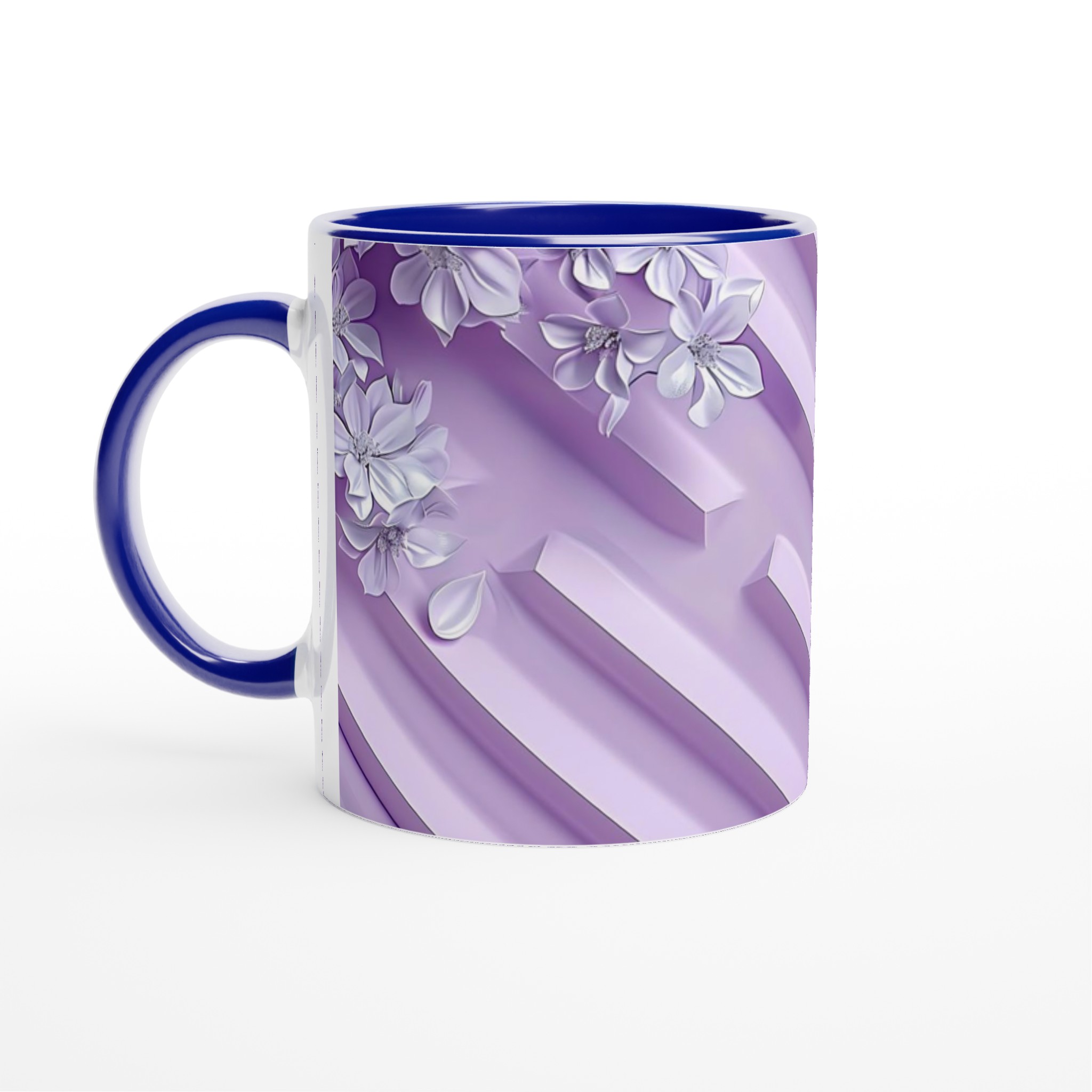 Lilablommande 11oz Keramisk Mugg - Välj din perfekta nyans! 2 8258028e-46bb-478c-8aeb-28ebdd1dfc04