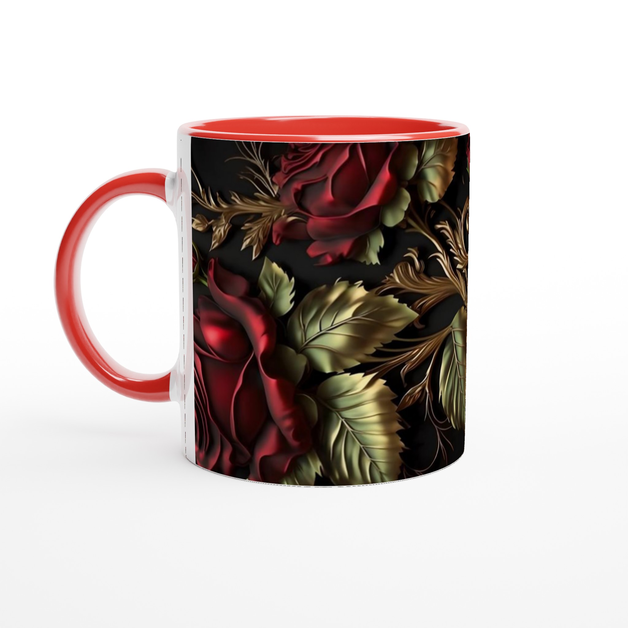 Elegant 11oz Keramisk Mugg med Rosor – Välj Din Favoritfärg för En Lyxig Känsla 5 82748b2f-e73a-482e-8bdf-ed7a8bf2f42c