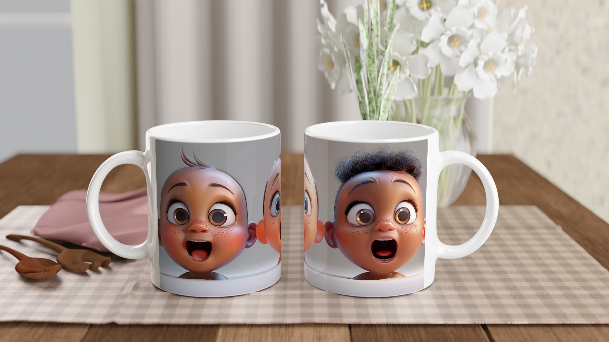 Förvånade Babyansikten Keramikmugg – En charmig 11oz present i din favoritfärg! 10 82815f11-bd9f-476c-bf44-390a4fe69afa