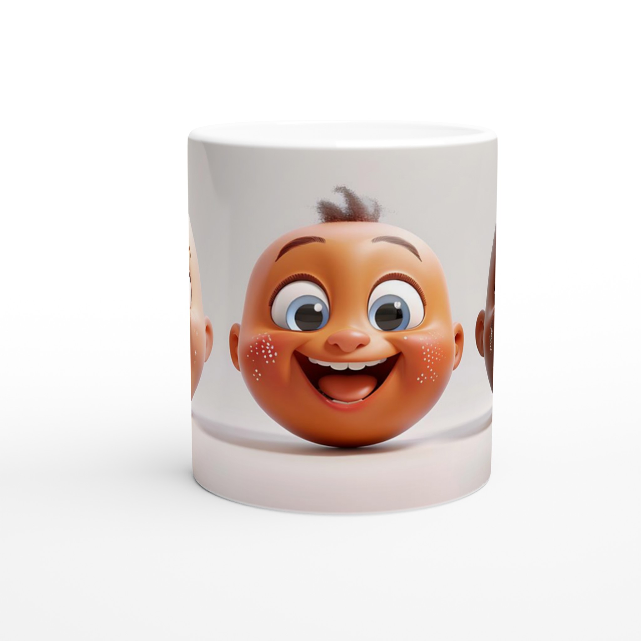 Glad Baby Ansikte Mugg – Personlig Keramisk Mugg i Valfri Färg, 11 oz 8 82a79739-43ea-4a96-a41d-06d0890952cd