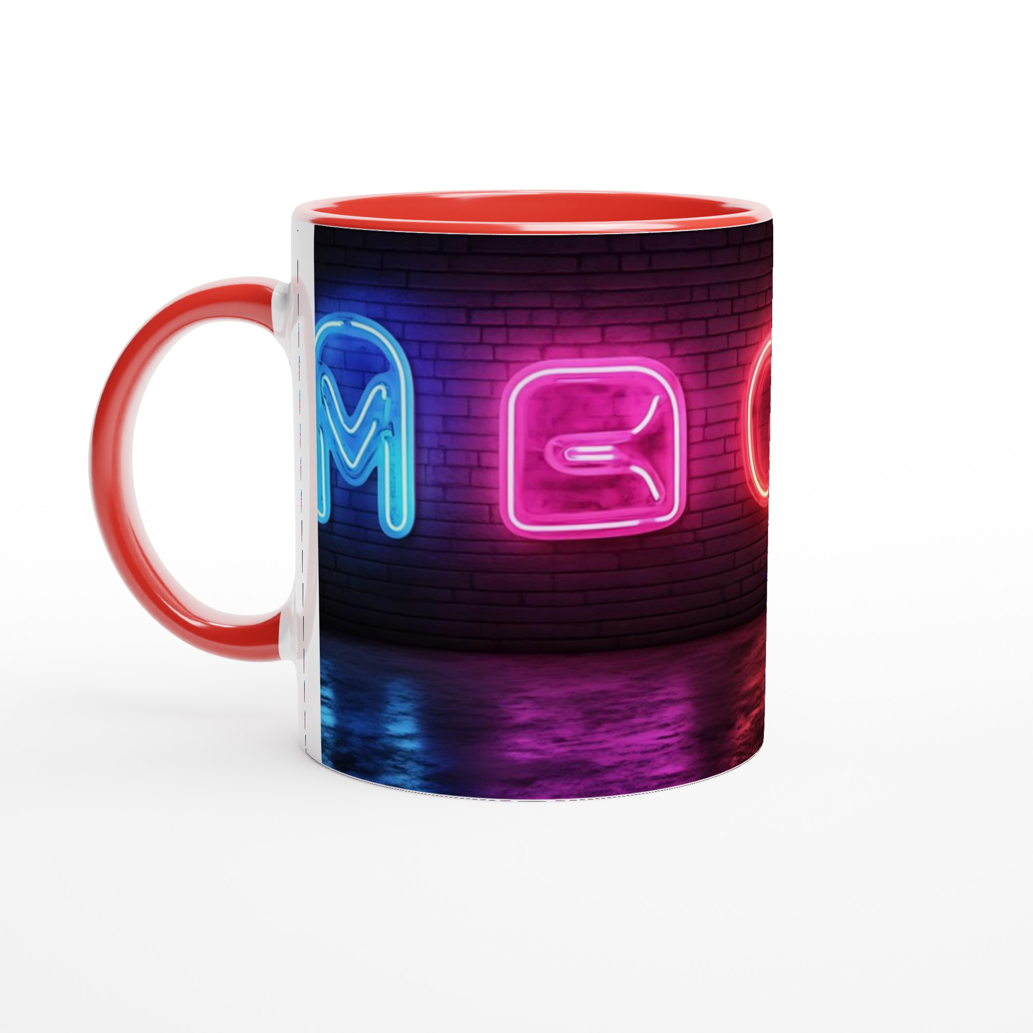 Neon Glow 11oz Keramisk Mugg – Lys upp din dag med livfulla färger 5 82bd93f5-90b7-409c-b022-36c26007e013