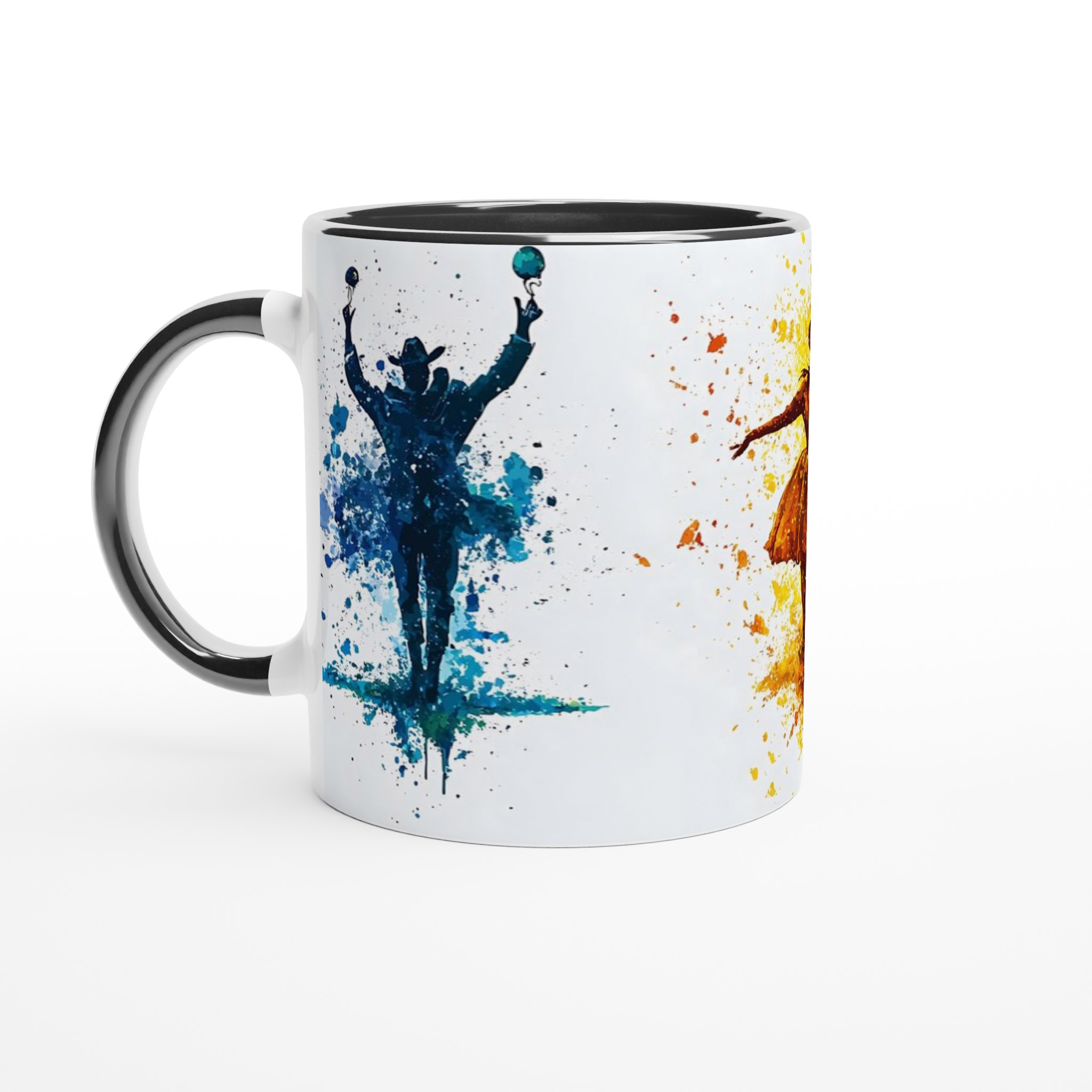 Magisk Scenshow Mugg - Konstig Vattenfärg Cirkus & Teaterdesign i Färgstarka Splash, Välj din nyans 4 82be4c19-b2de-42fc-be4c-741bc68562a0