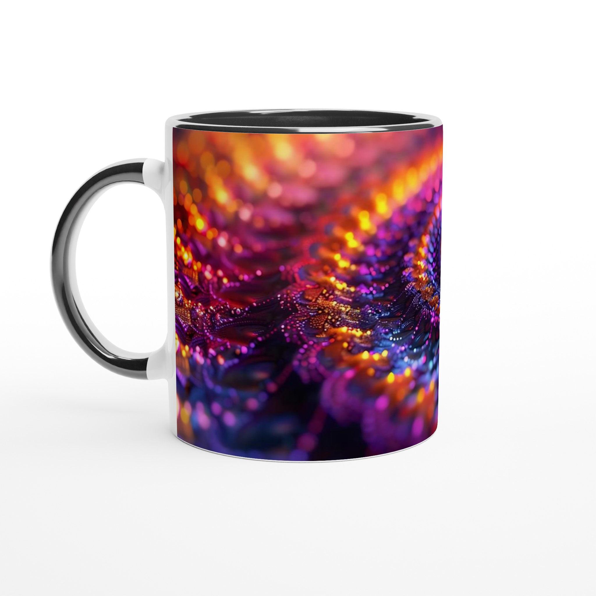 Kosmisk Spiral Mugg – 11oz Keramikmugg i Levande Färger 4 82d67286-e88d-4a27-814a-f37e57213d0c