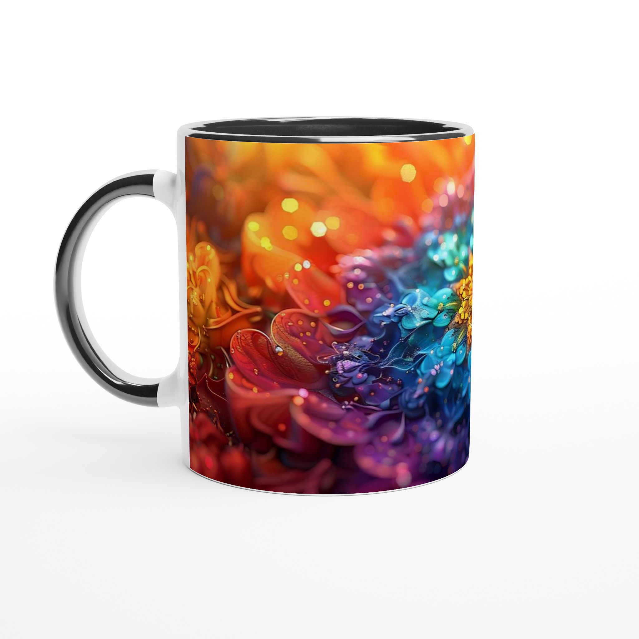 Abstrakt Mandala 11oz Keramisk Mugg – Konstfull Design i Väljbara Färger 4 82d76c35-8179-4254-95a3-6085a0a65486