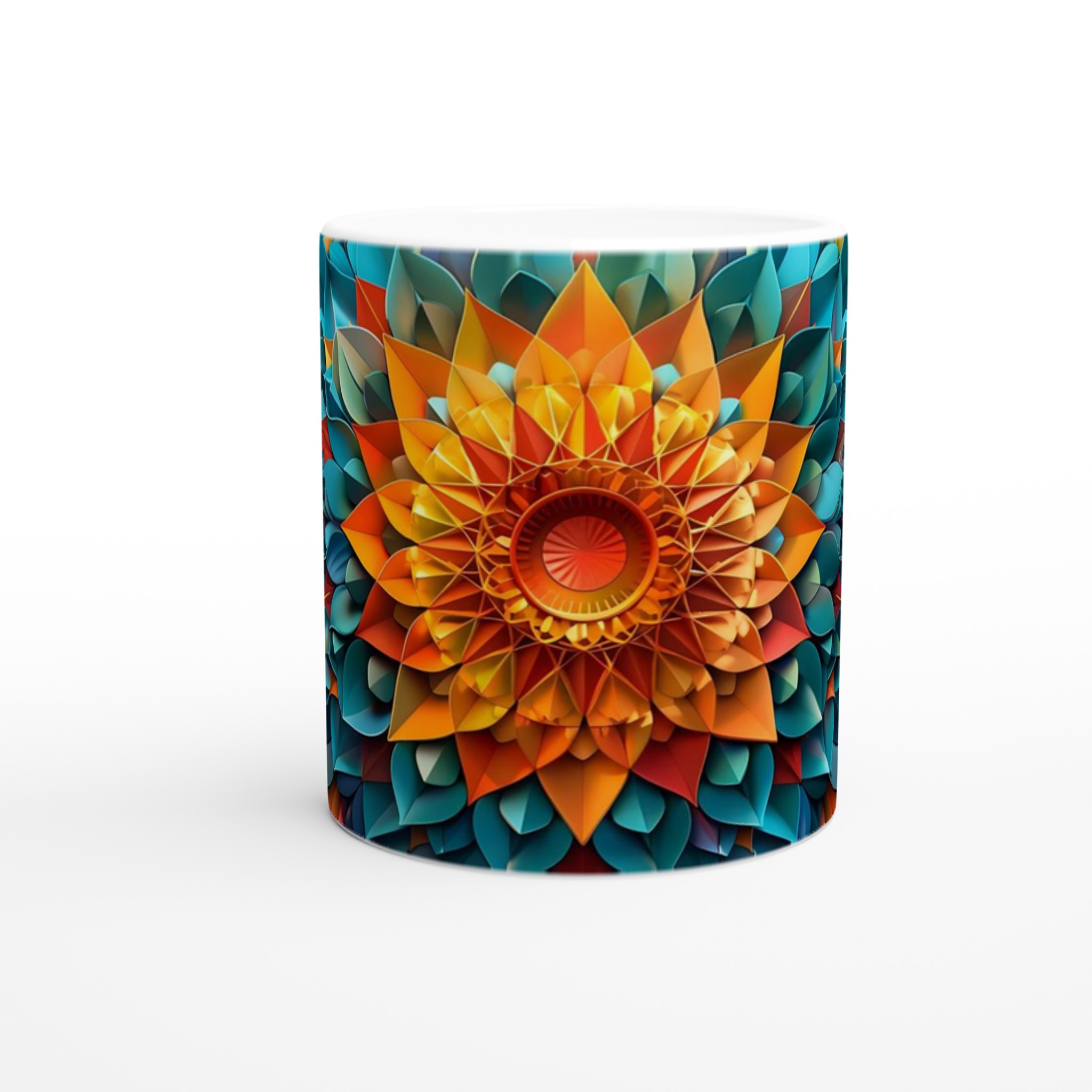 Abstrakt Mandala Keramikmugg - 11oz, Välj mellan 7 levande färger för din favoritmugg! 8 83062422-c70c-4c2f-9628-3156db48cef5