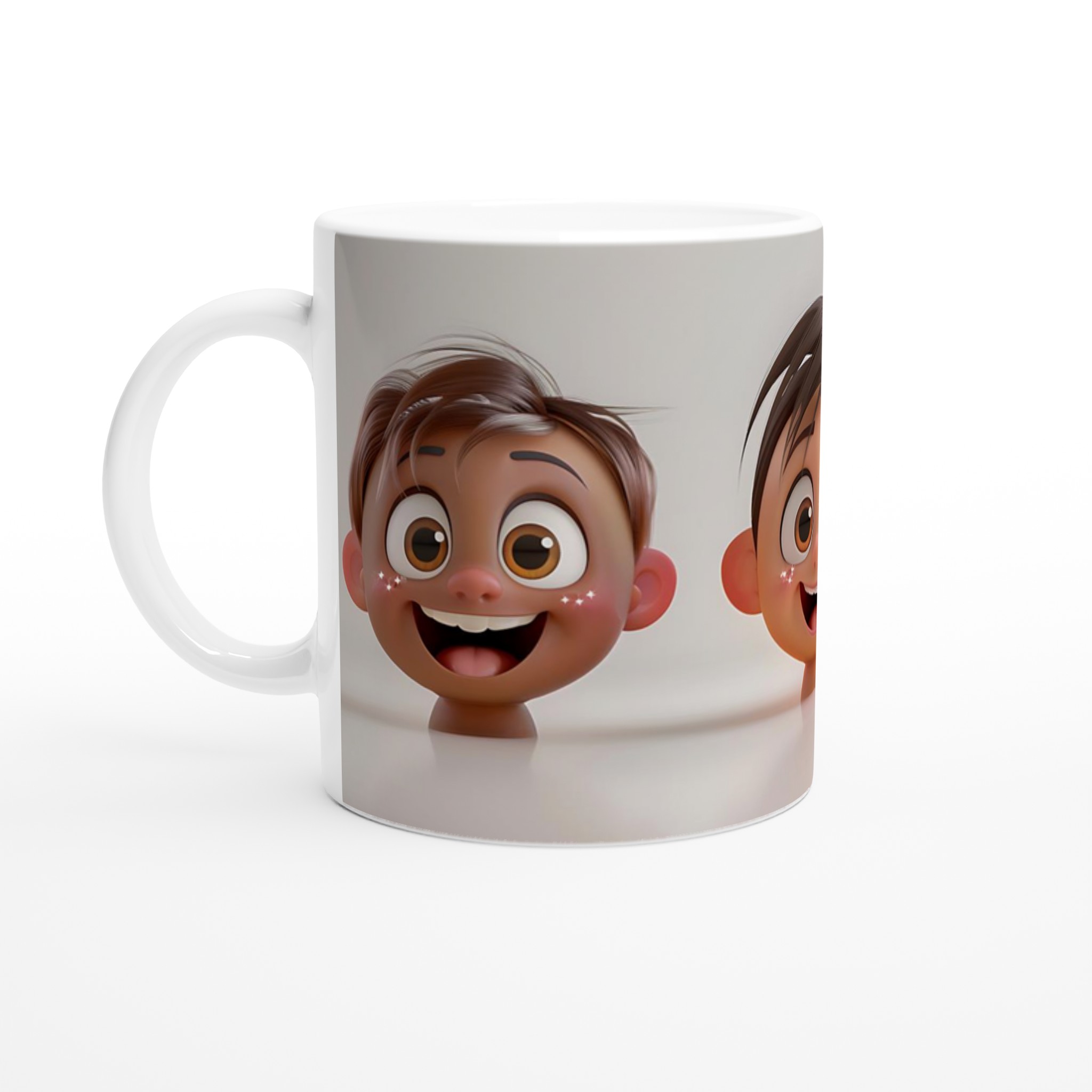 Glädjefylld Keramisk Mugg 11oz – Välj din färg och sprid skratt med en personlig design! 1 831b84f4-0907-4b99-9137-e3fee47845f0