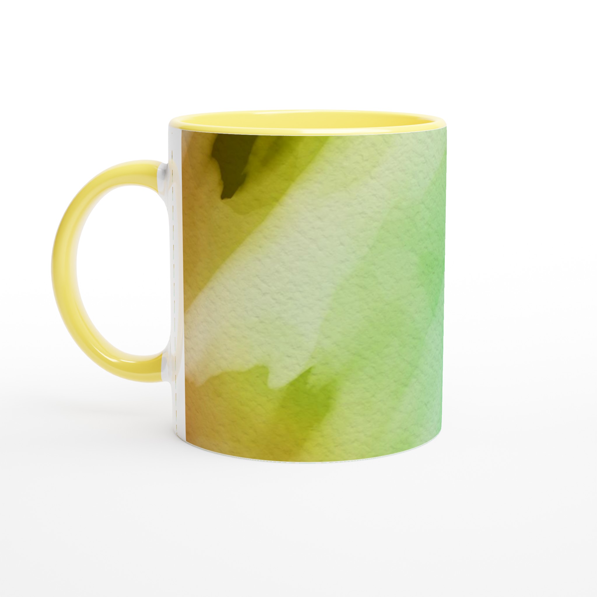 Vit 11oz keramisk mugg med mjuka akvarelltoner – välj din favoritfärg för en personlig touch 3 83312b32-76b4-4b55-a38d-bcdd88853842