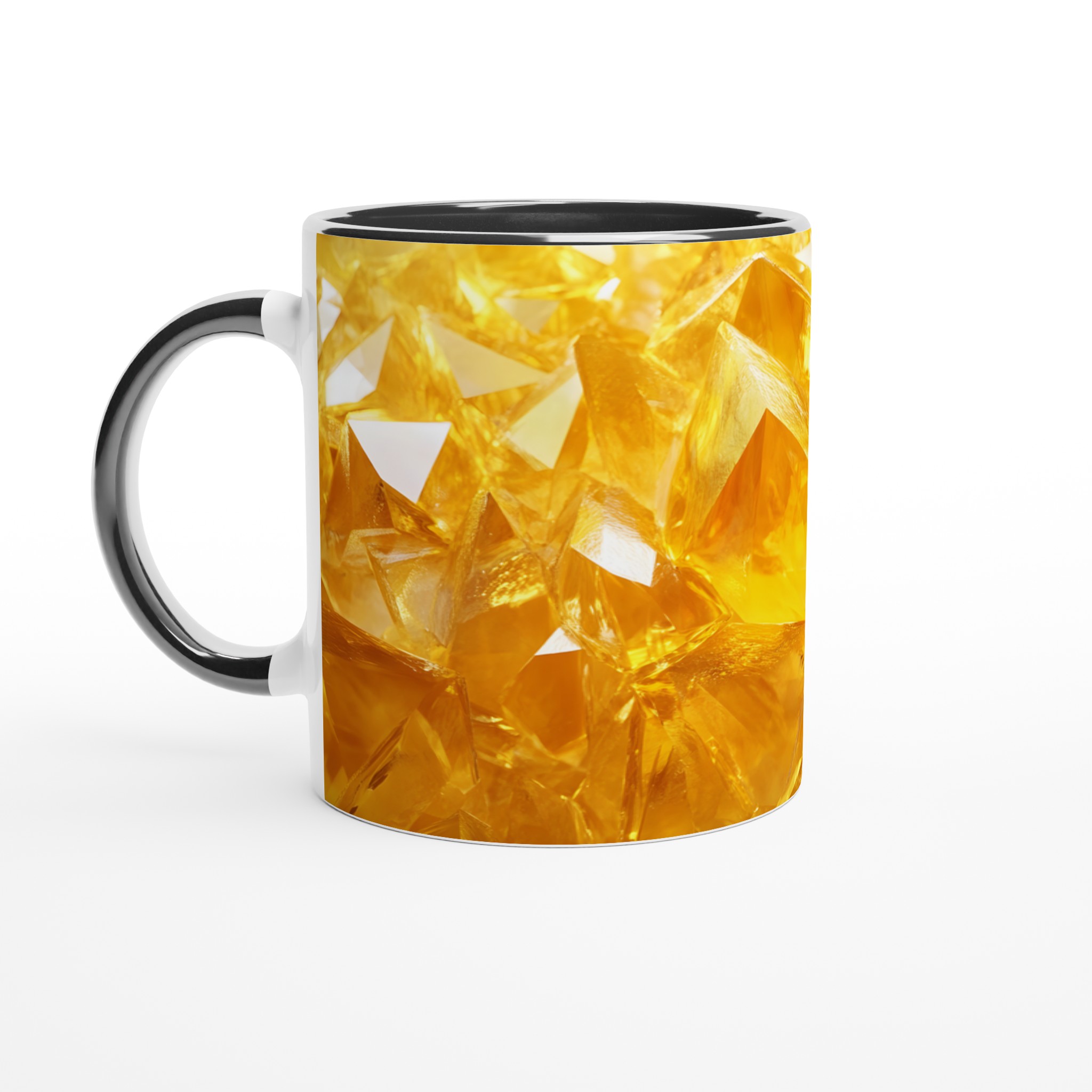 Gyllene Kristallinspirerad 11oz Keramisk Mugg – Lys upp din dag med glittrande färgval 4 8396a78b-cd7a-421f-b7b4-4c8390c85048