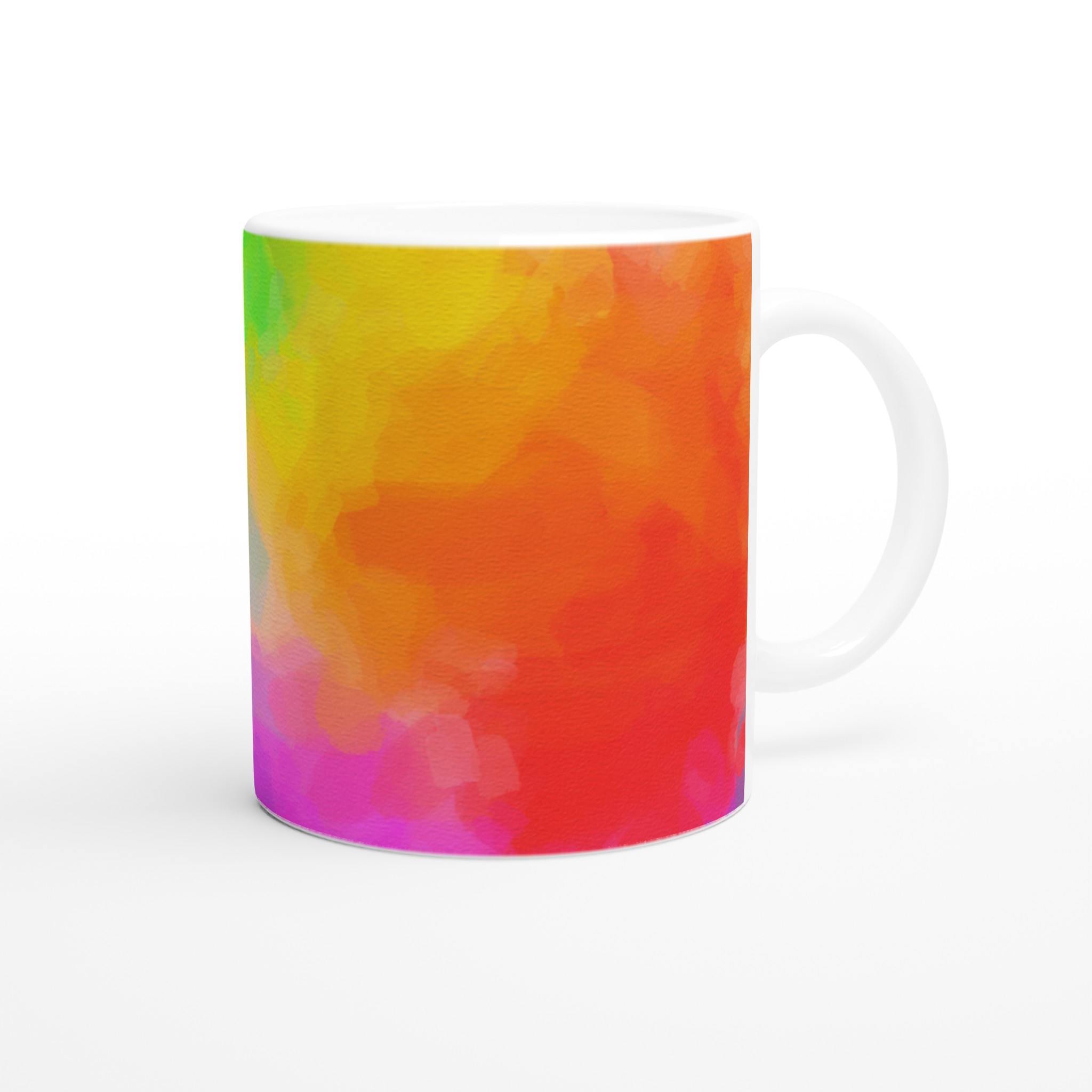 Vit 11oz keramisk mugg med färgsprakande val – välj bland sju livfulla nyanser 9 83bf280c-3b44-4e8f-9802-d495bd0c78e2