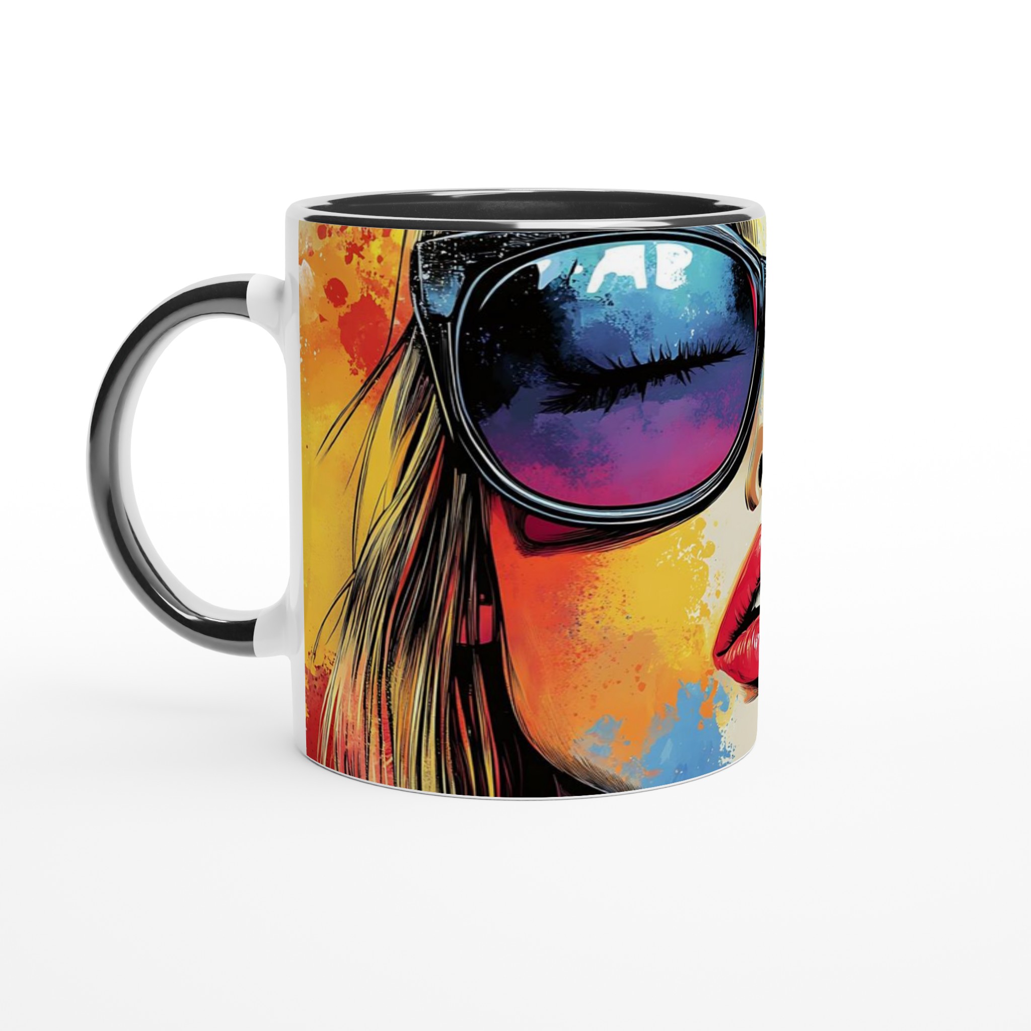 Pop Art Diva Keramikmugg – Välj din färg! 4 83d2e682-2697-4f64-8452-a14bfb336d82