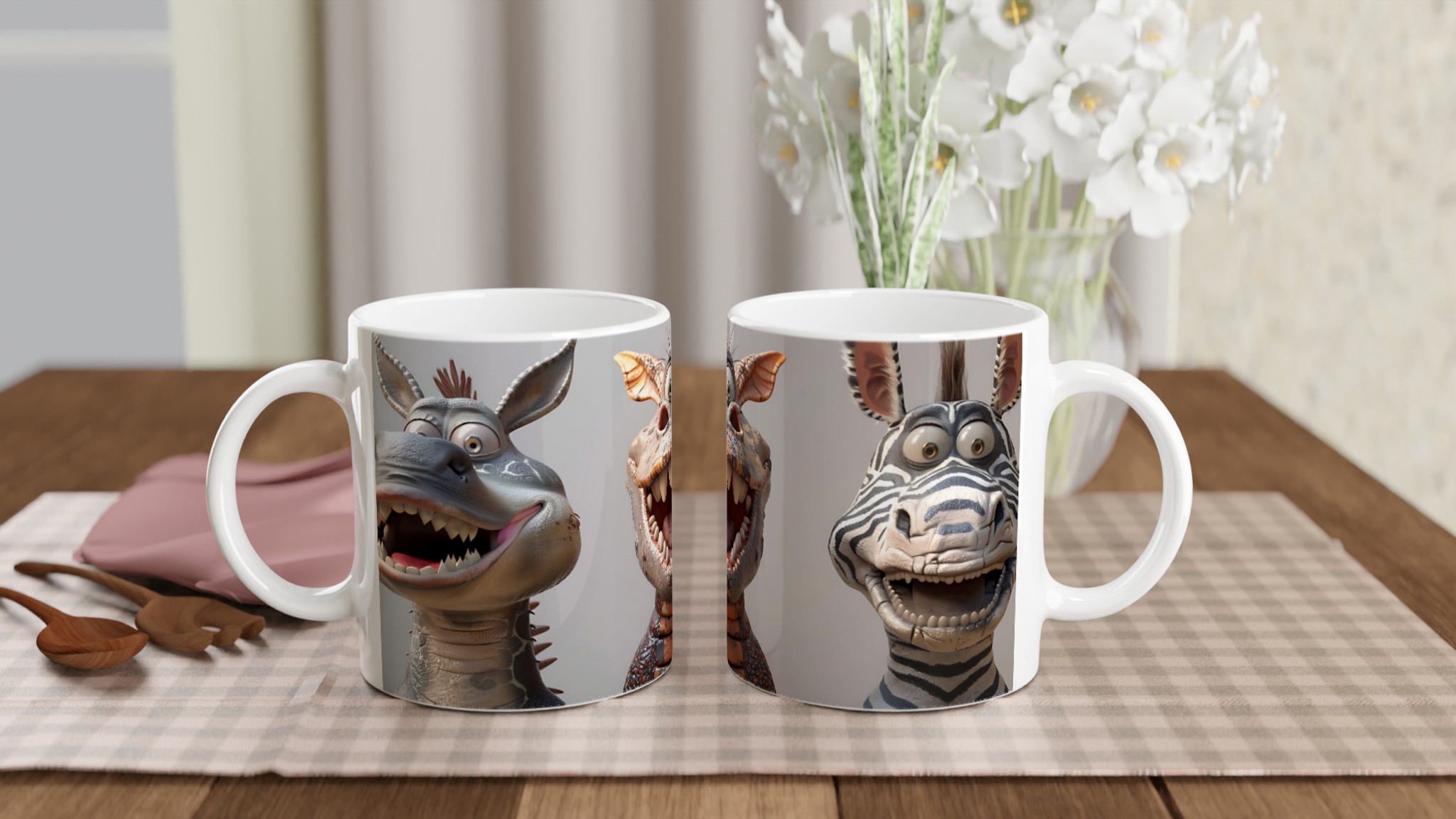 Humoristisk Monster Vänners Keramikmugg - 11oz Kul för Kaffe och Te 10 83f04e75-4909-41fc-9267-869b7fdf0dcb