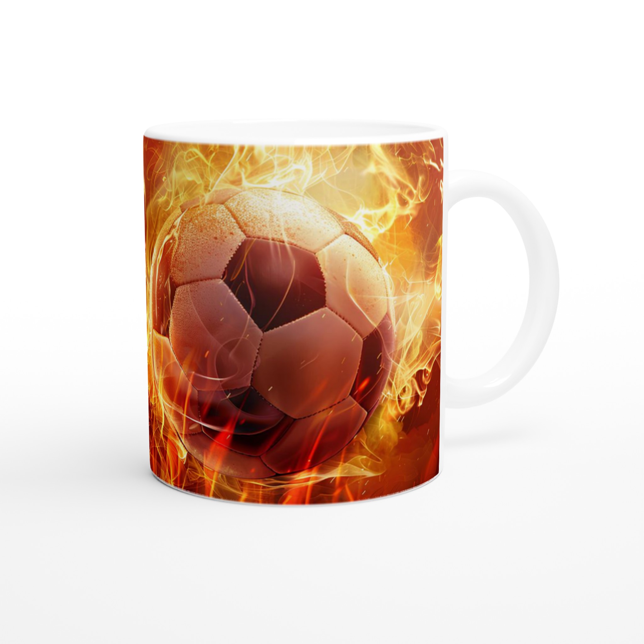 Fotbollsfeber 11oz Keramisk Mugg – Eldigt Tryck för Passionerade Fans 9 8412a5c9-f9c1-4d30-b5f2-6677fc6bdb78