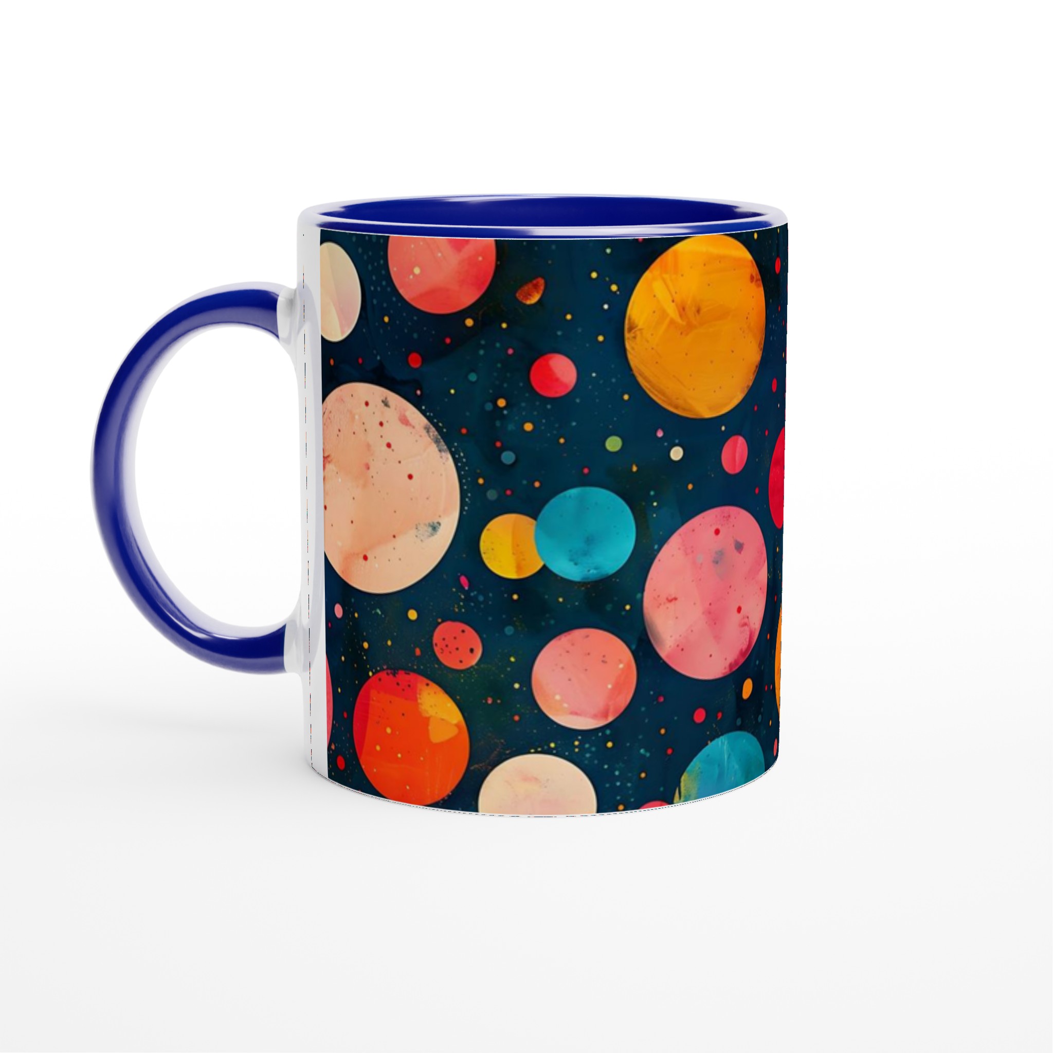 Kosmisk Färgexplosion Mugg – 11oz Keramisk Kaffekopp i sju livfulla nyanser 2 844b0cee-6868-455a-bbc1-9204a4e5e495