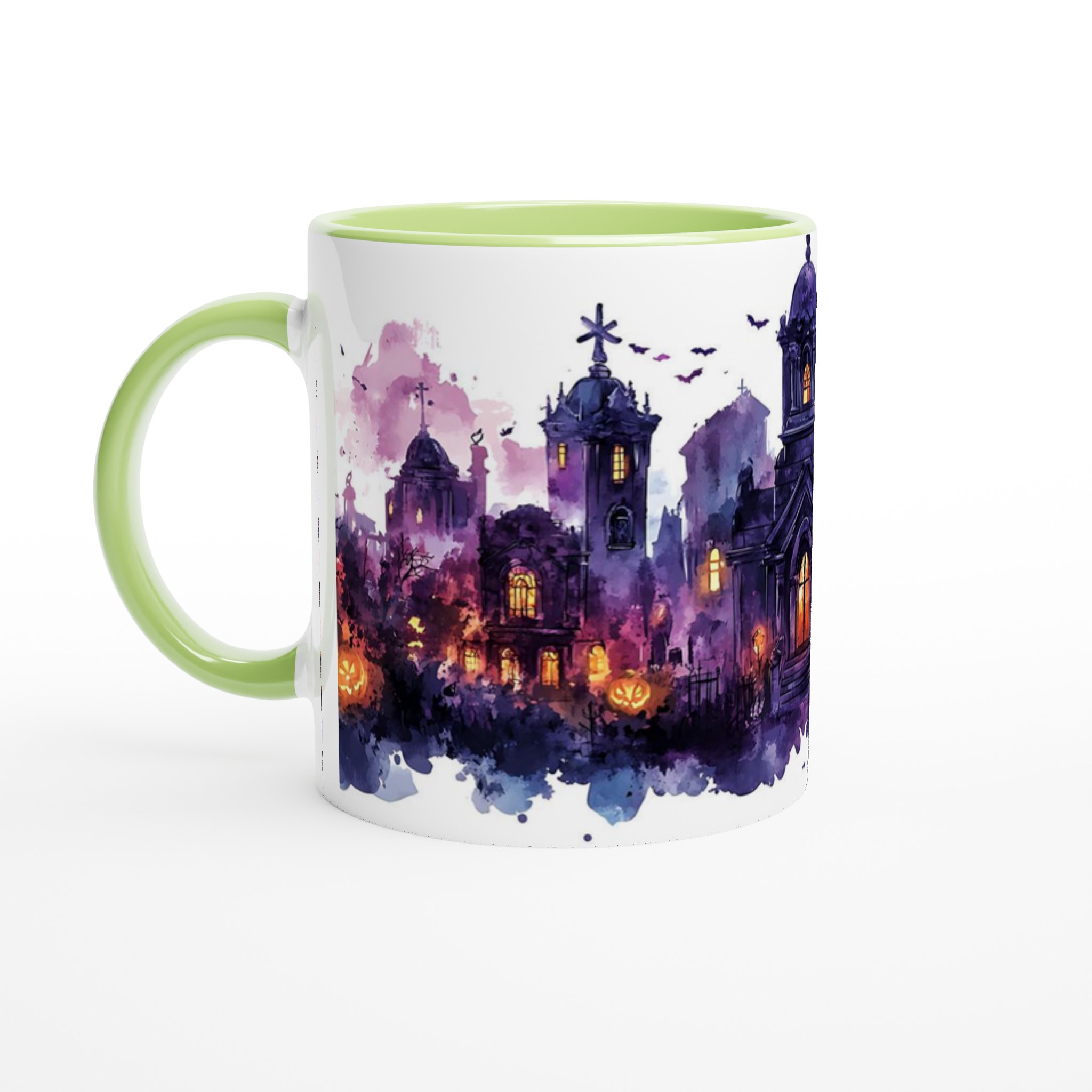 Spöklik Akvarell Kyckogård Mugg – Unik Halloween Design i 7 Färger! 7 84d6aed3-0953-4ab2-8d21-a22657a8ea86