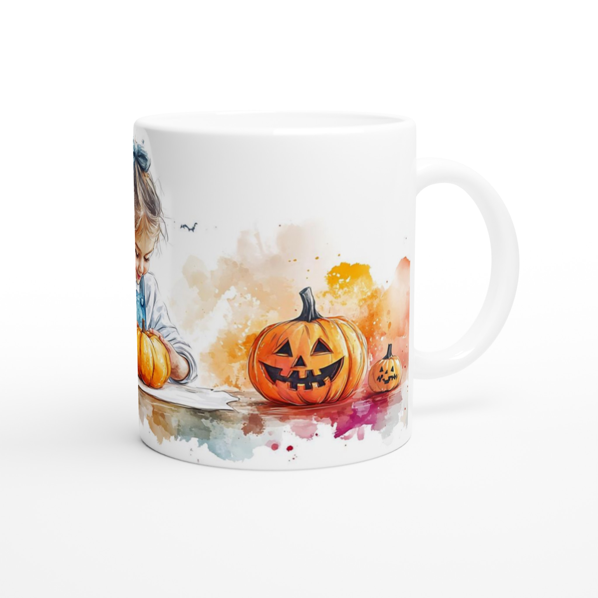 Magiska Halloween-minnen: Keramikmugg med vattenfärgstryck – Välj din färg! 9 84e0734c-07f2-4af1-91d1-0aeed52d23bd