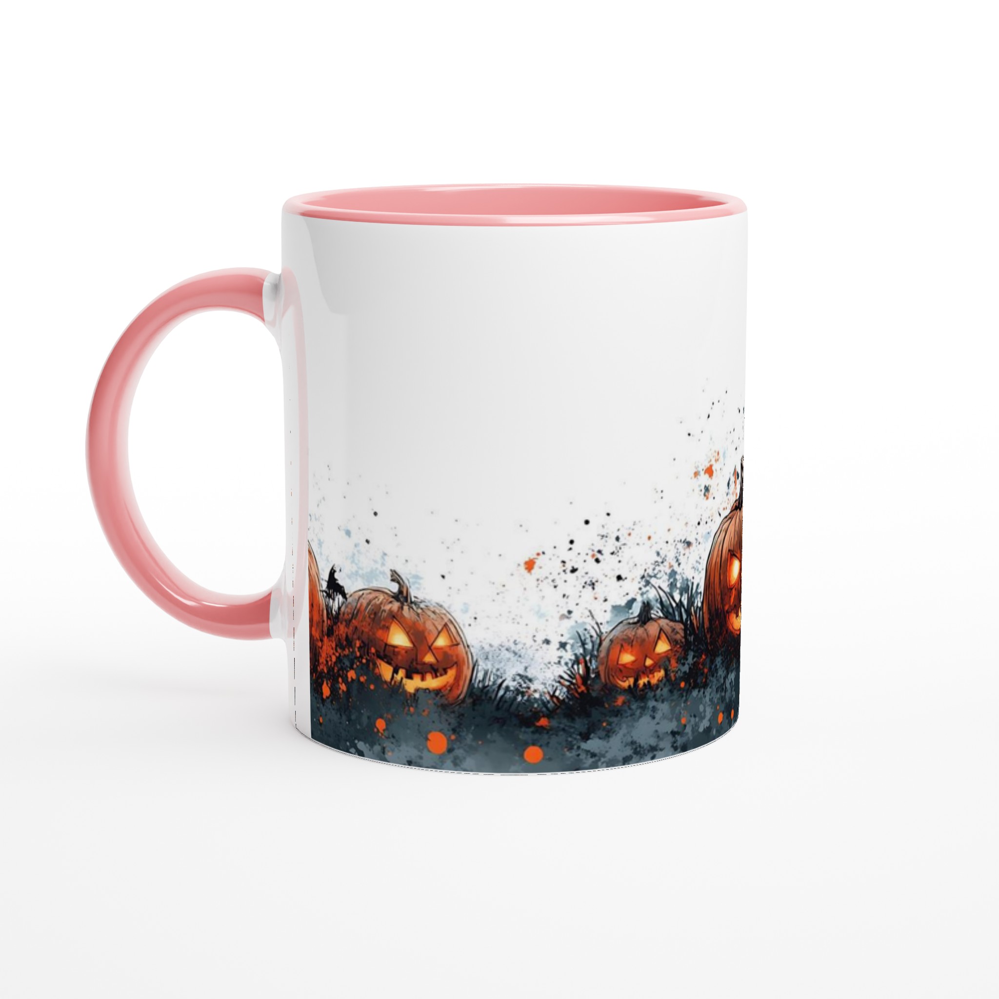 Läskig Halloween Jack-o'-Lantern Mugg - 11oz Keramikmugg för Kusliga Stunder 6 85066941-8260-4f12-8b55-8b98decce201
