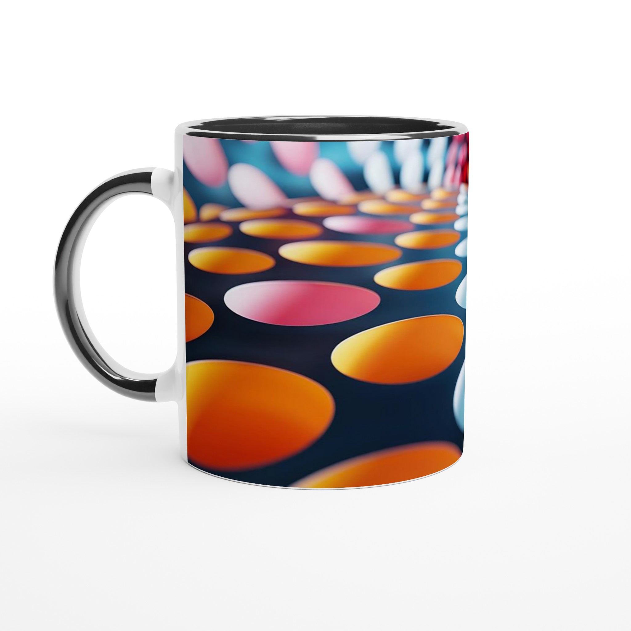 Minimalistisk 11oz Keramisk Mugg – Modern Design för Ditt Hem & Kontor, Välj bland Flera Livfulla Färger 4 85194cd3-9ade-4153-991e-88b958858155