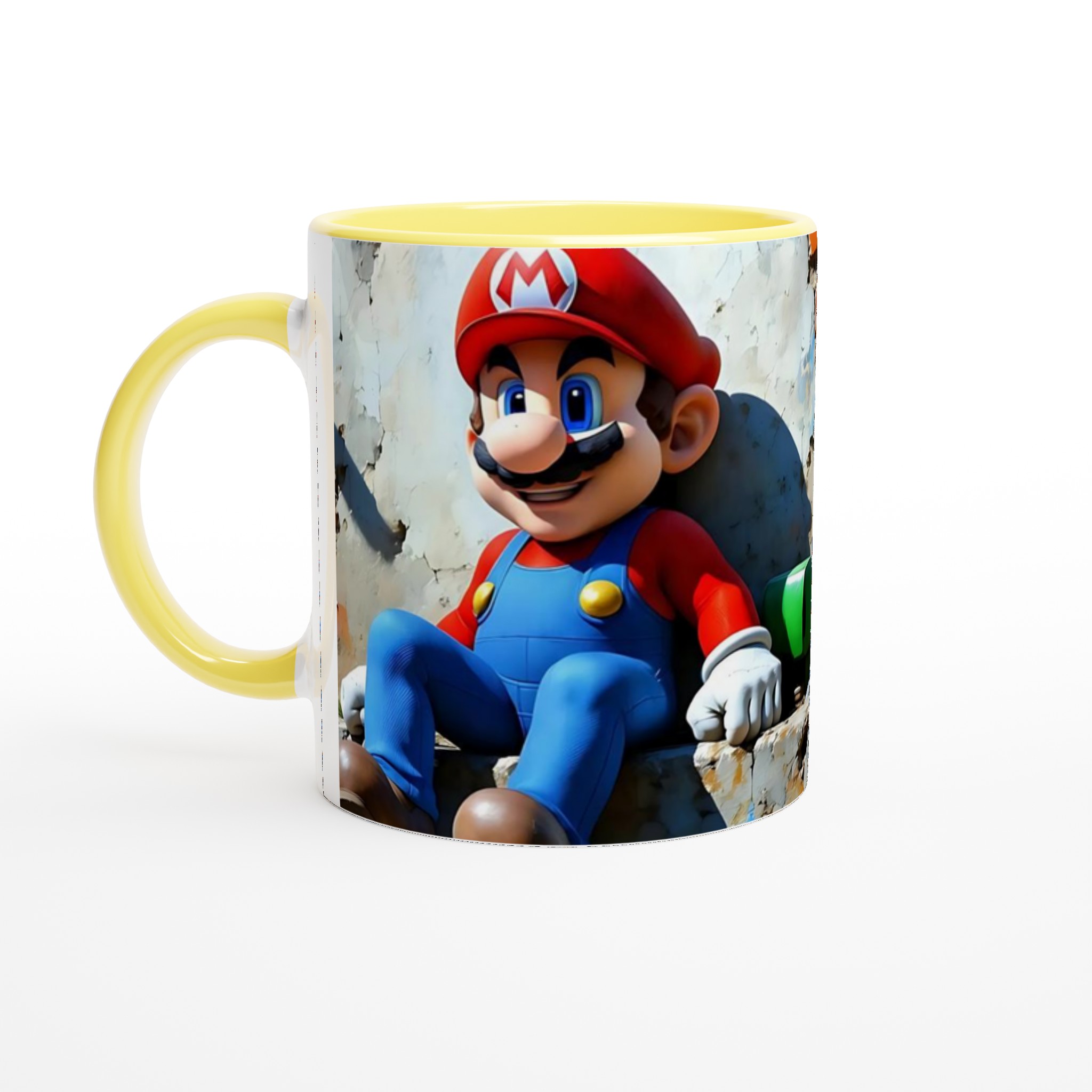 Vit 11oz Keramisk Mugg med Klassiskt Gamingmotiv – Välj mellan 7 Färgstarka Keramiker 3 856d02d7-37bd-458c-8d17-edaad1e0ca85