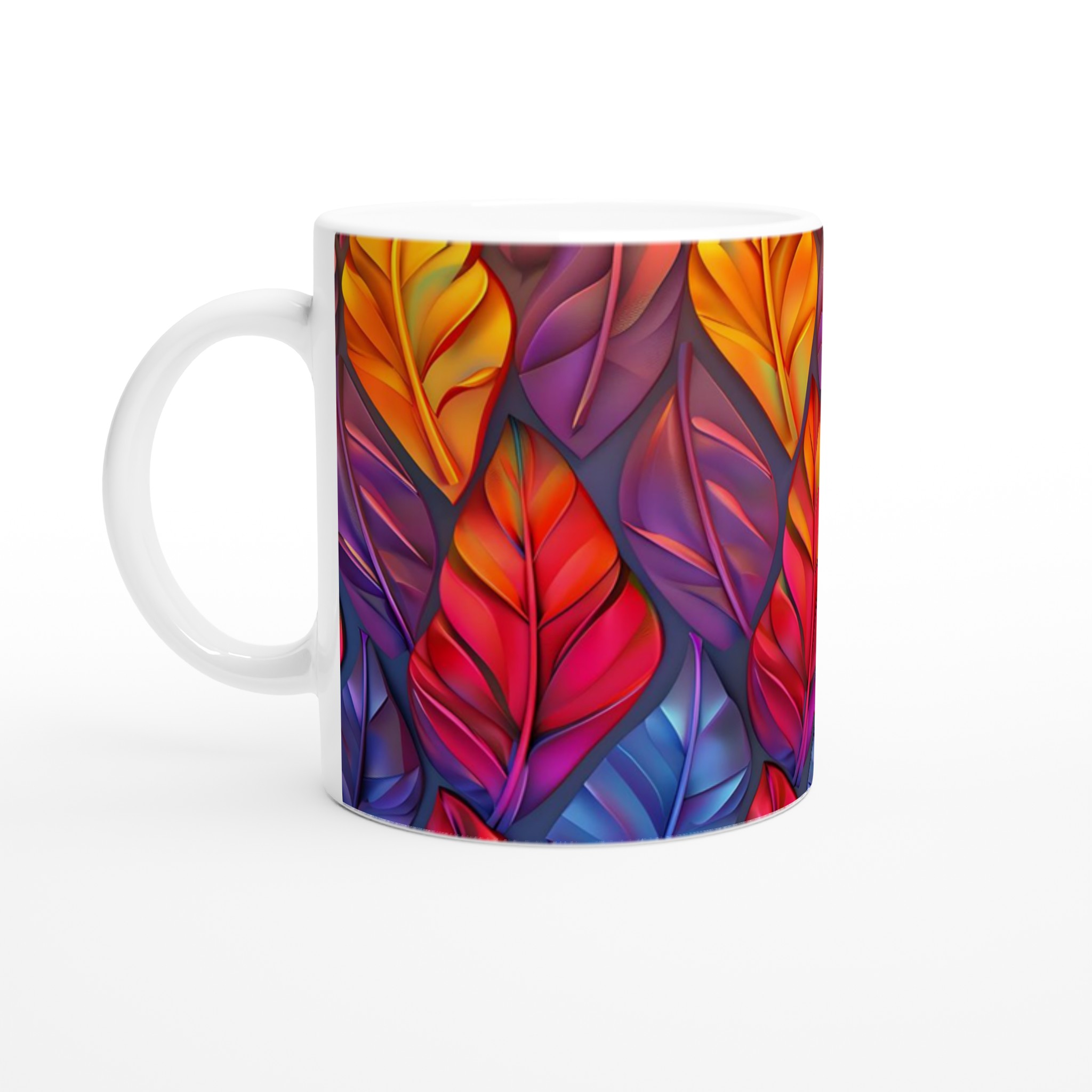 Konstnärlig Keramikmugg: Välj bland 7 Färgstarka Nyanser för ditt Kaffe eller Te (11oz) 1 85809b62-f5ec-4176-b0a5-6fb5779e0951