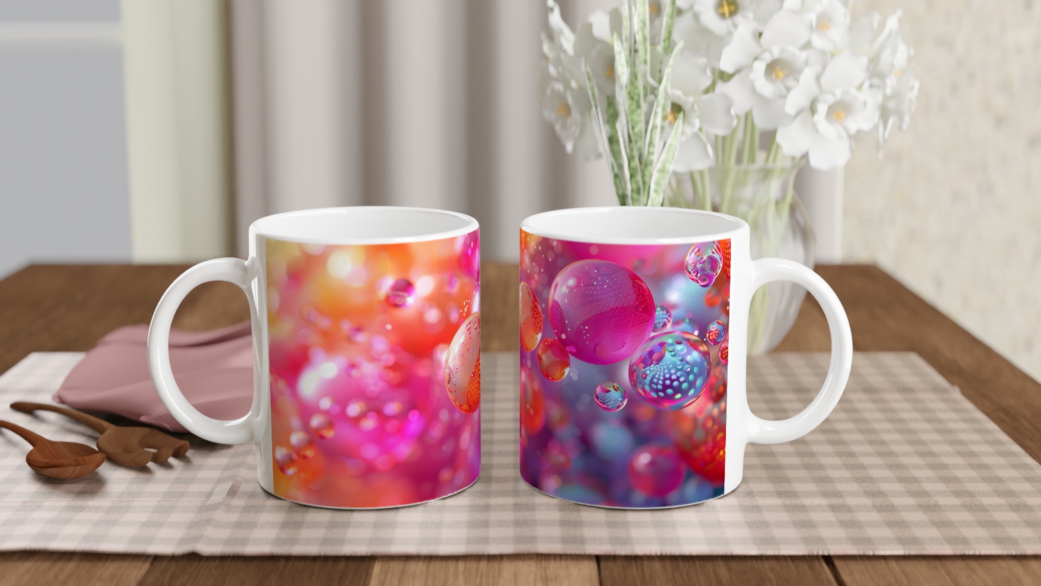 Abstrakt Bubbel Explosion Keramikmugg – 11 oz i ditt val av sju livfulla färger 10 858d1862-3c9d-423e-a912-0773e3ee467d