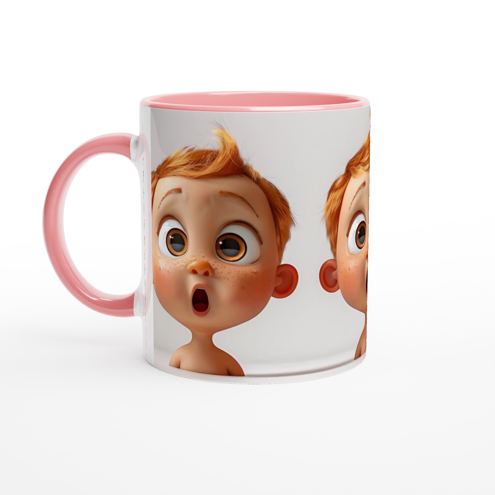 Förbluffande 11oz Keramisk Mugg – Med Charmiga 3D-Babyansikten i Ditt Val av Färg 6 85ab4f51-9222-477c-9996-ad57f39e6264