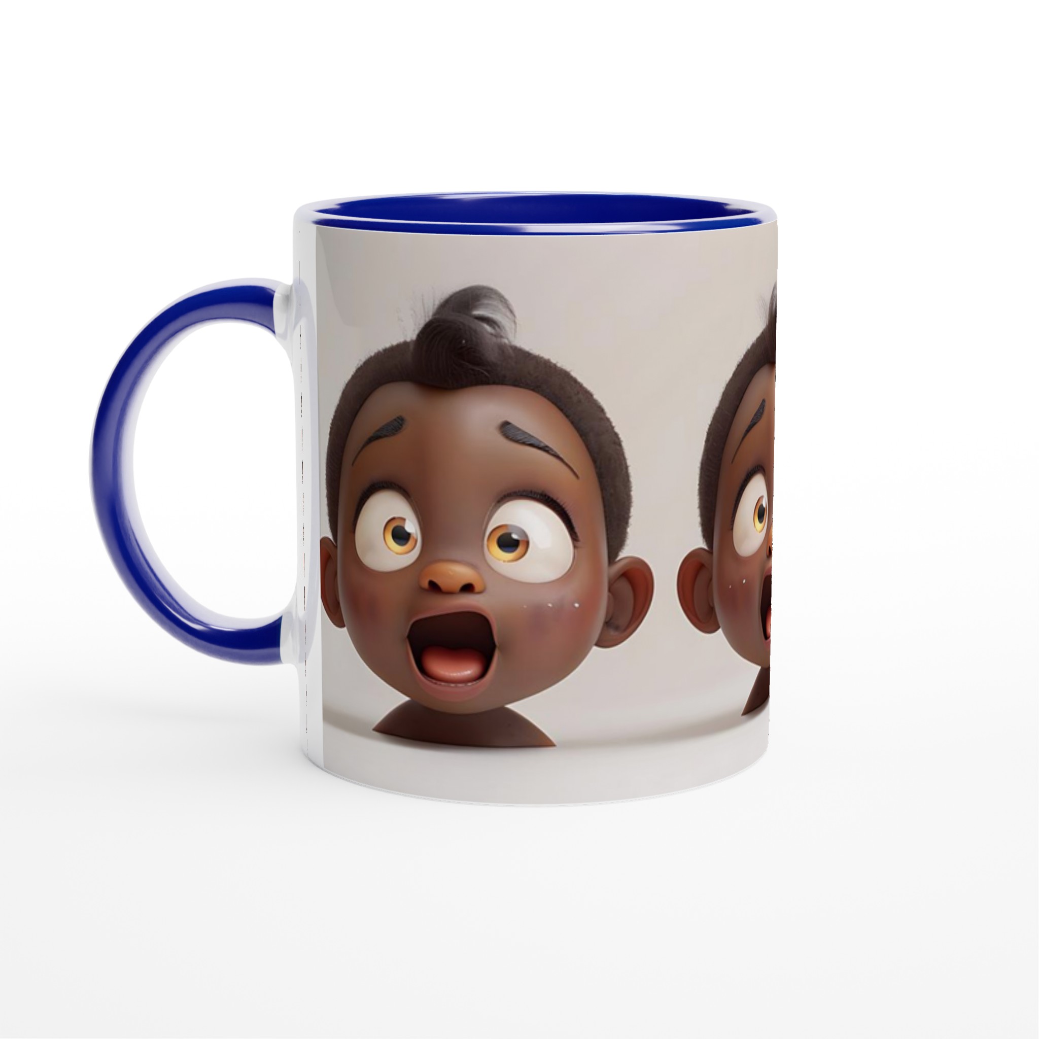 "Oh My!" Keramikmugg - Charmig Karikatyr i Valfri Färg - 11oz Favorit för Kaffe & Te 2 85b0f31f-b1ff-42ef-9bcd-b475818b594e