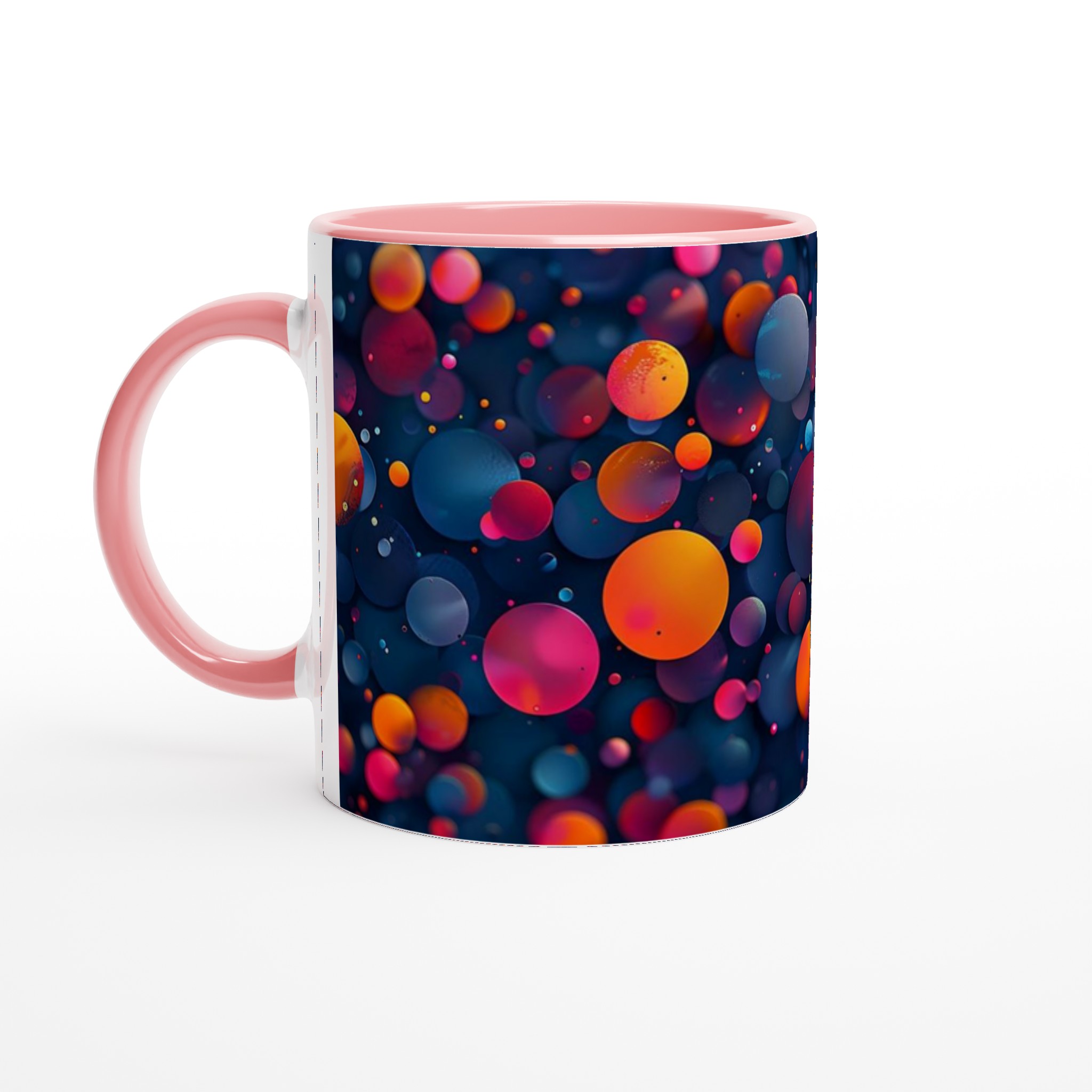 Abstrakt Bubbel Keramikmugg - 11oz Konstnärlig Kaffekopp i Flera Färger 6 86094e9b-6a69-46ae-b5dc-0aa17d468f19