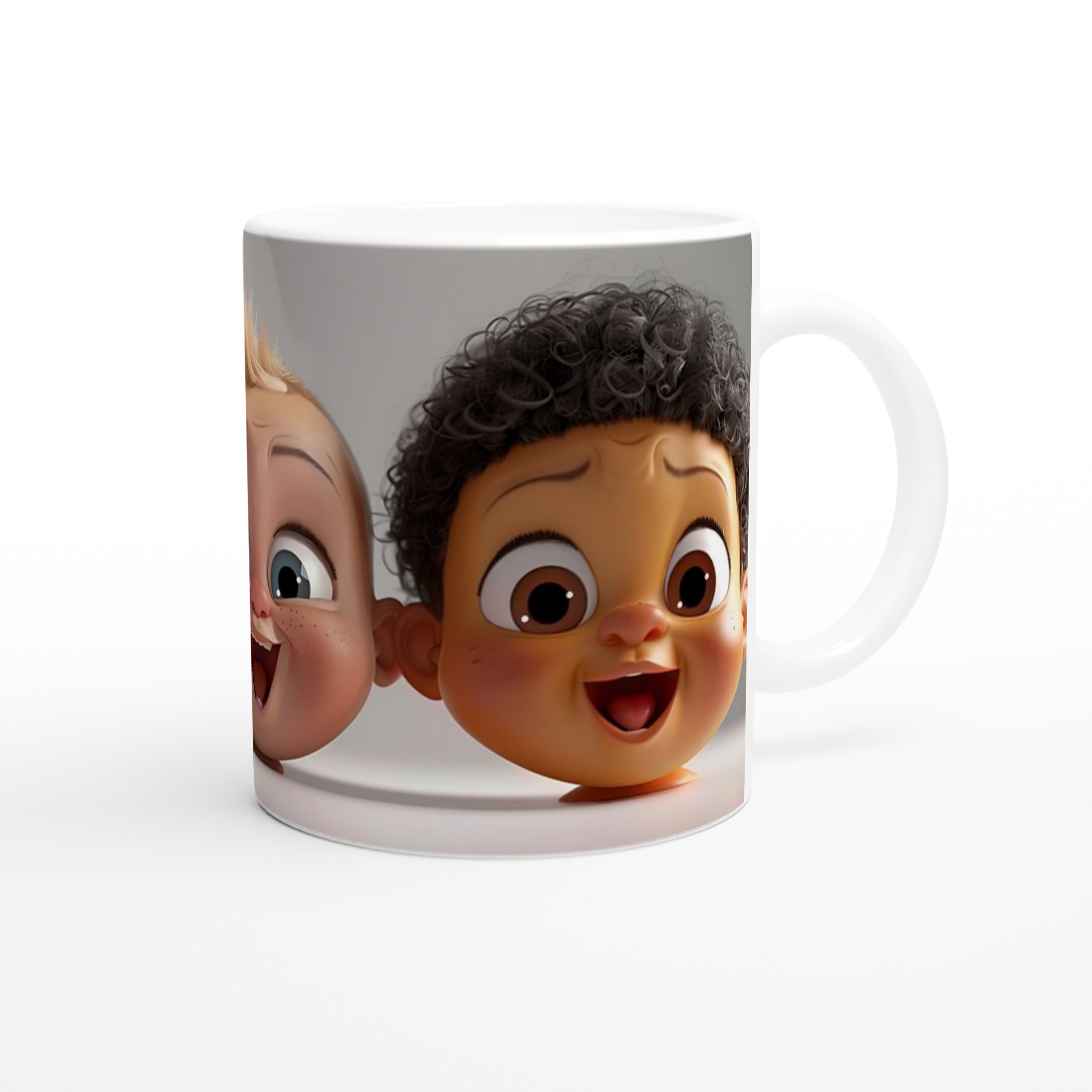 Söta Babyansikten Keramikmugg – Glada Karaktärer för Kaffet. Välj bland 7 Färgstarka Nyanser! 9 862c7b72-5b5f-4961-989f-2dd22c0b3db8