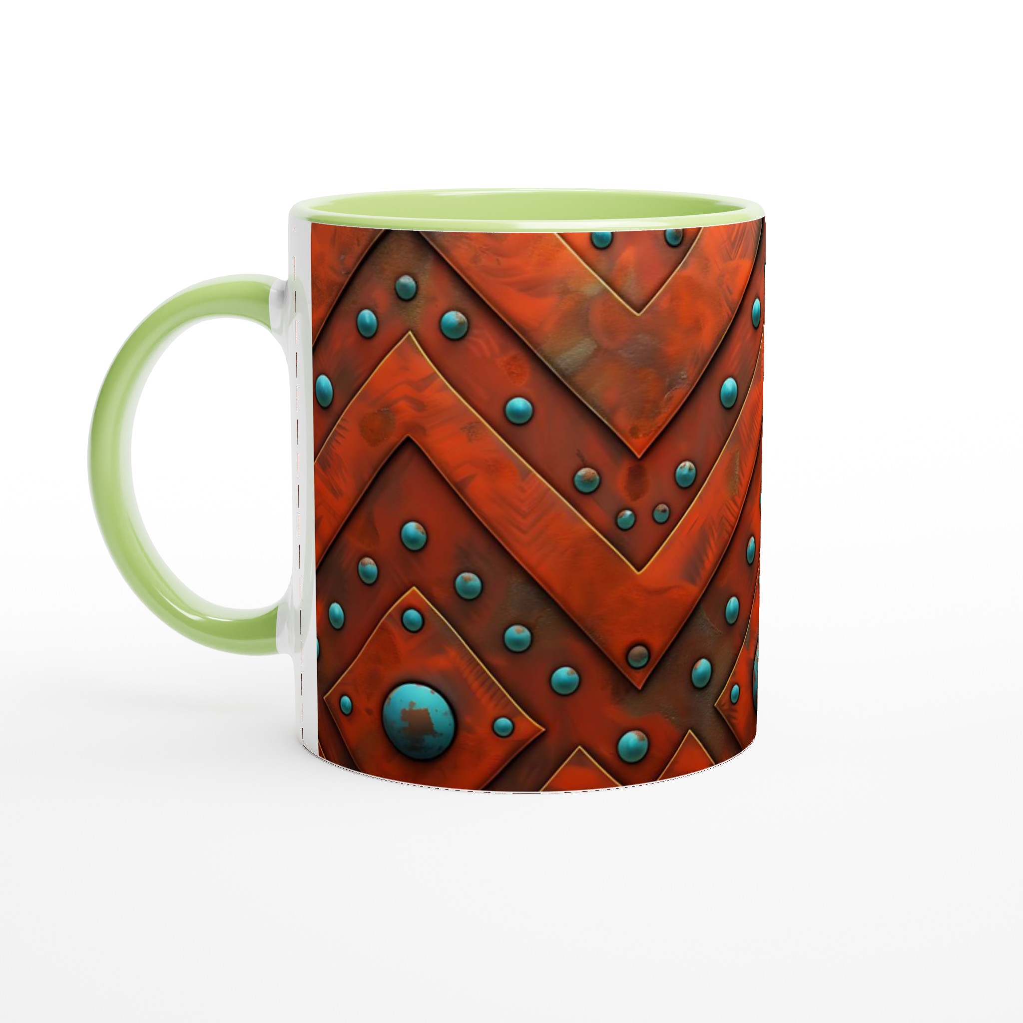 Aztec Rust 11oz Keramikmugg – En touch av forntida elegans i ditt val av färger 7 86506648-e8f4-40f4-8ebe-b4b3f79bf0c0