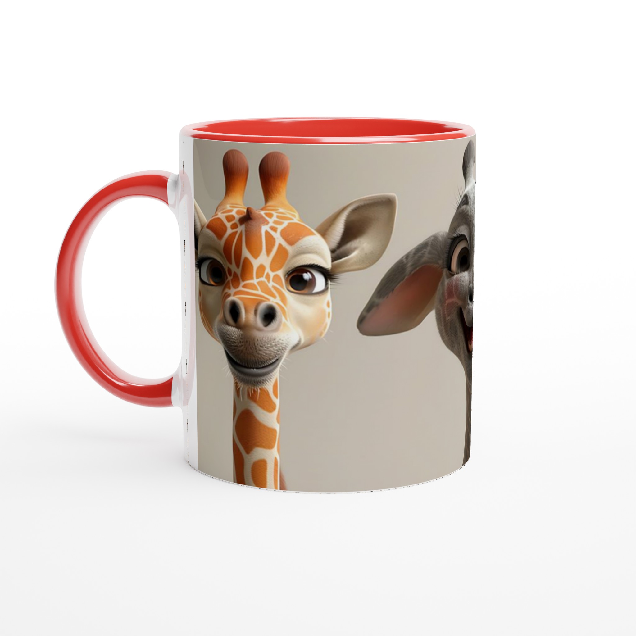 Söta Giraffvänner Mugg – Charmig Keramikmugg för Djurälskaren i Valfri Färg 5 8668e63e-c134-48b4-ae2d-4f2a6959e071