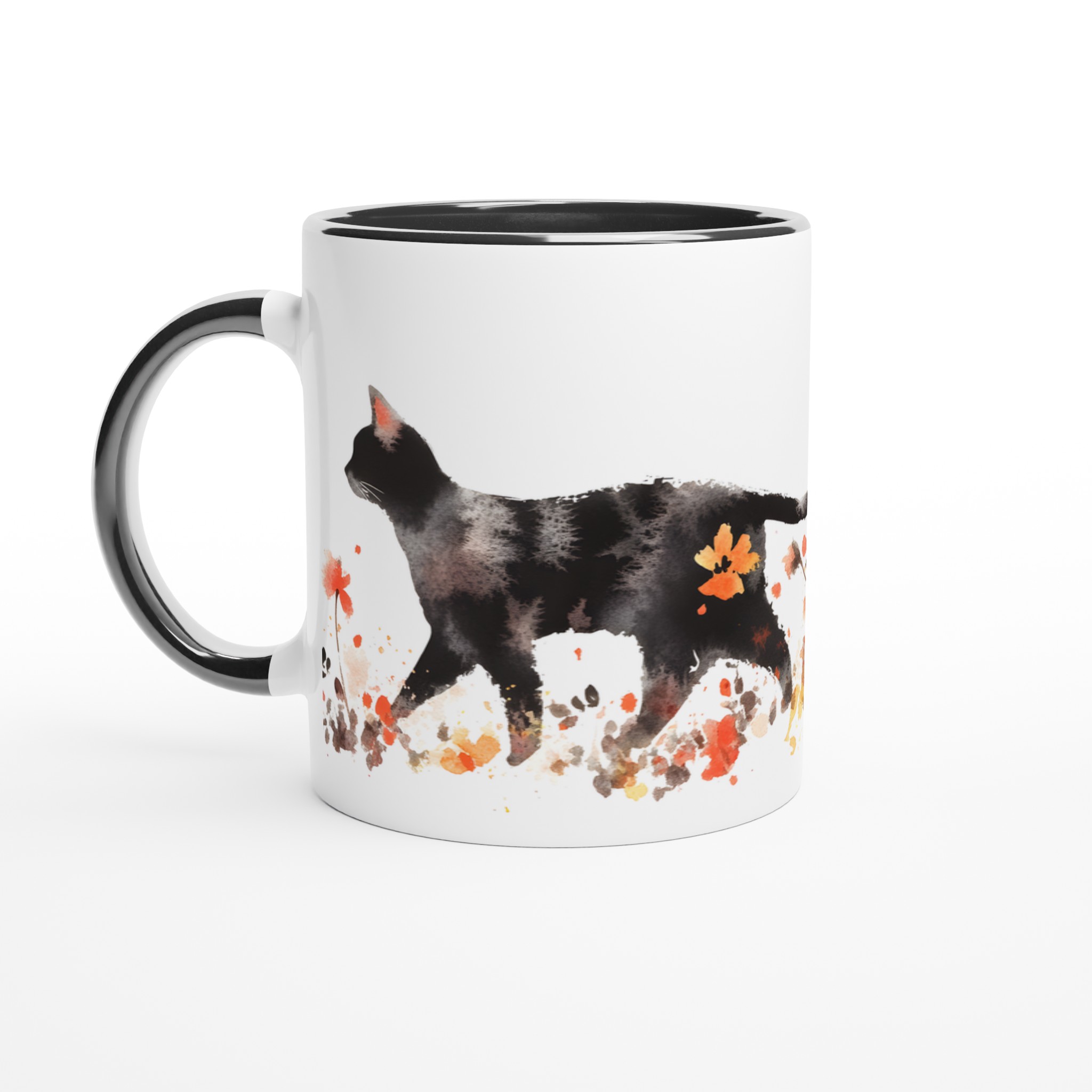 Konstfull Katten i Blomstermarken – 11oz Keramisk Mugg för Kattälskaren i Valfri Färg 4 86f1d488-ae72-417d-823a-4d9e780649ef