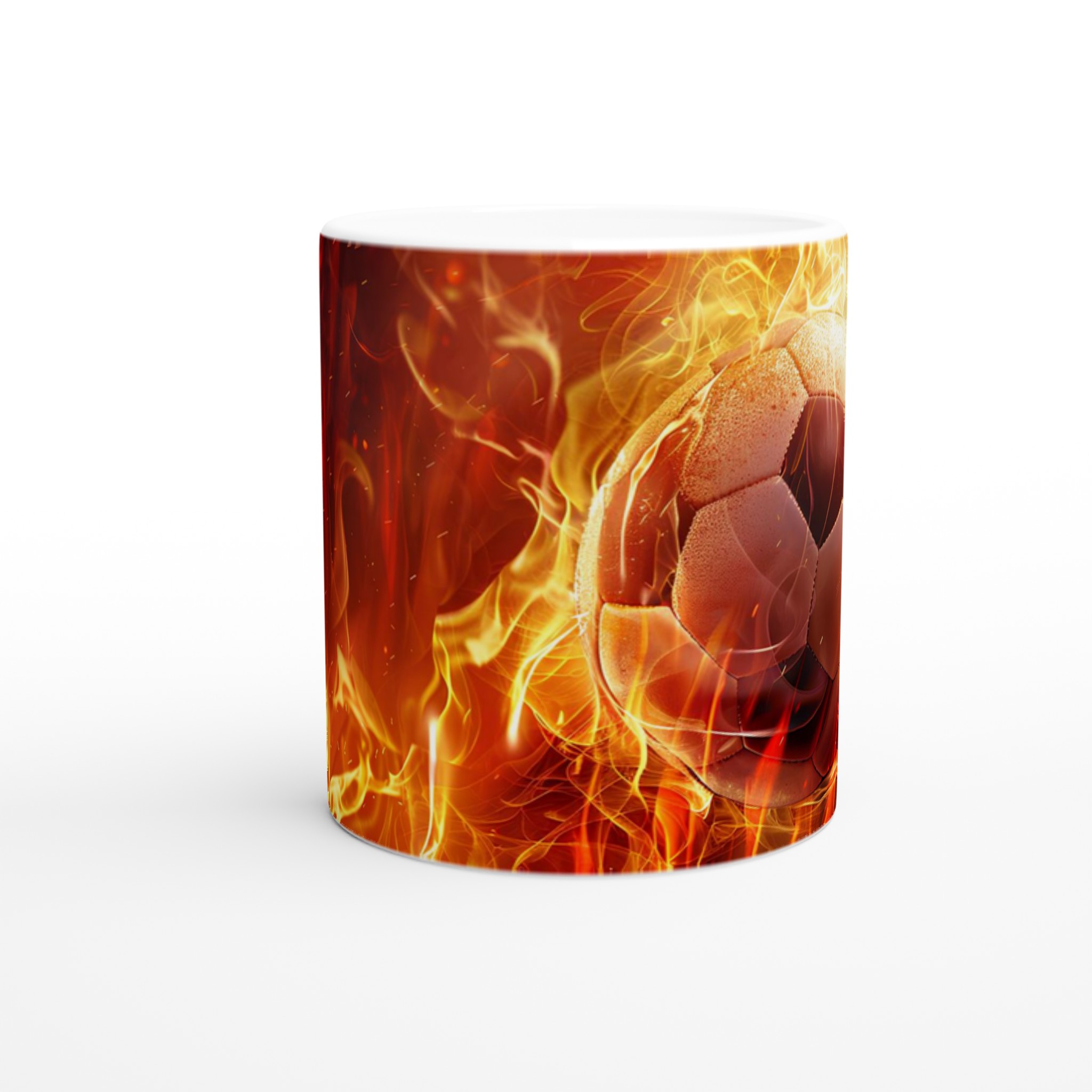 Fotbollsfeber 11oz Keramisk Mugg – Eldigt Tryck för Passionerade Fans 8 86fc83b4-6893-4c61-847f-762e5815642d