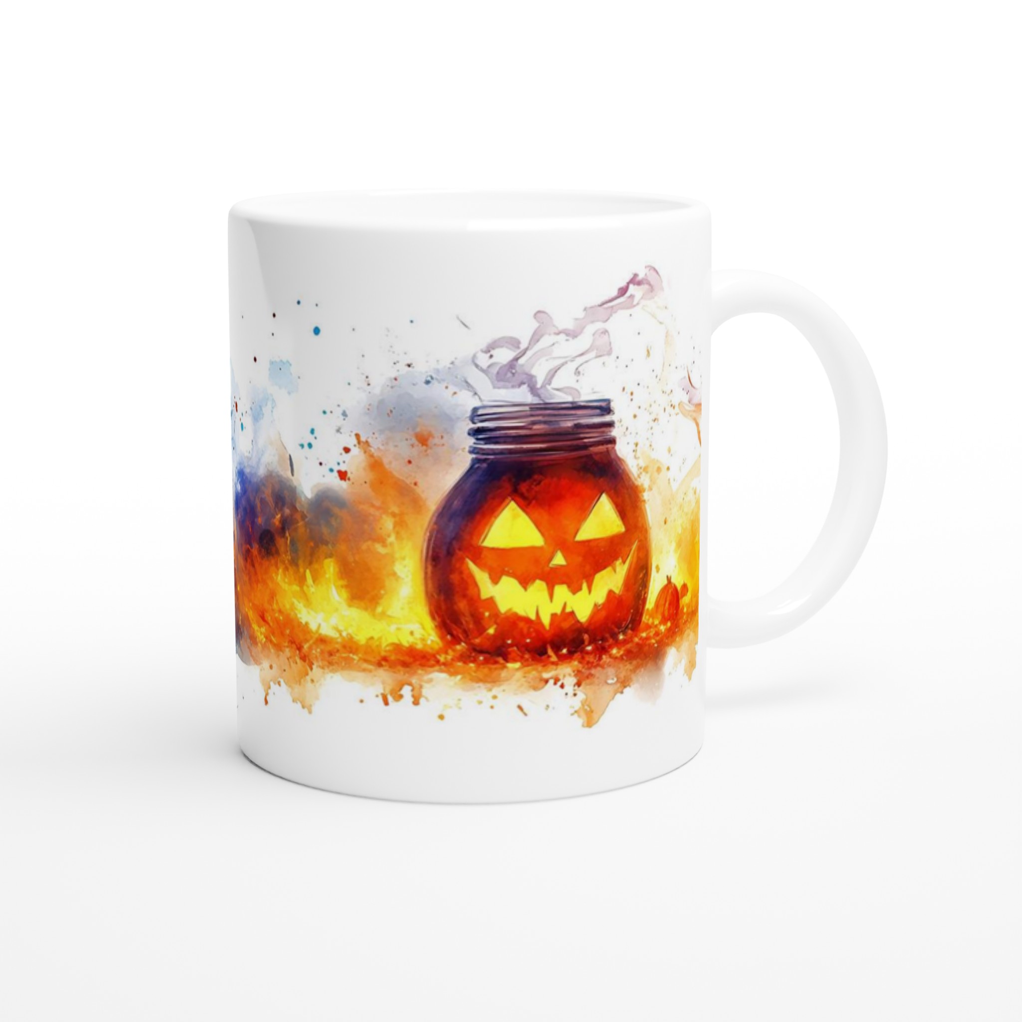 Spöklik Halloween Mugg – Mystisk Ande & Glödande Pumpa – Välj din färg! 9 86fe4286-57ac-4c48-80f2-9f28017cce71