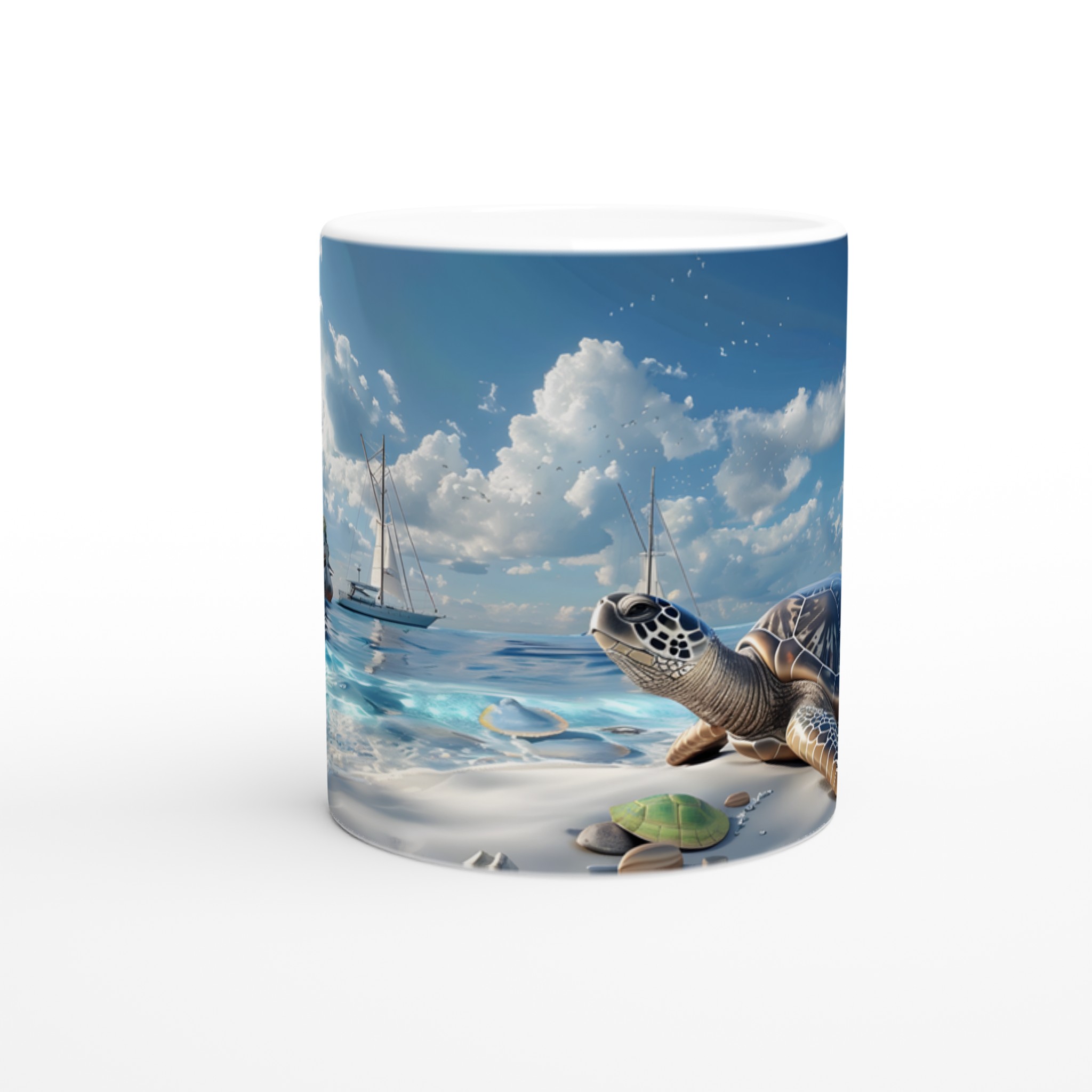 Tropisk Havssköldpadda Mugg – Levande Stranddesign i 11 oz Premium Keramik 8 872cfedc-6e38-46b2-b213-5b3a4ef18536