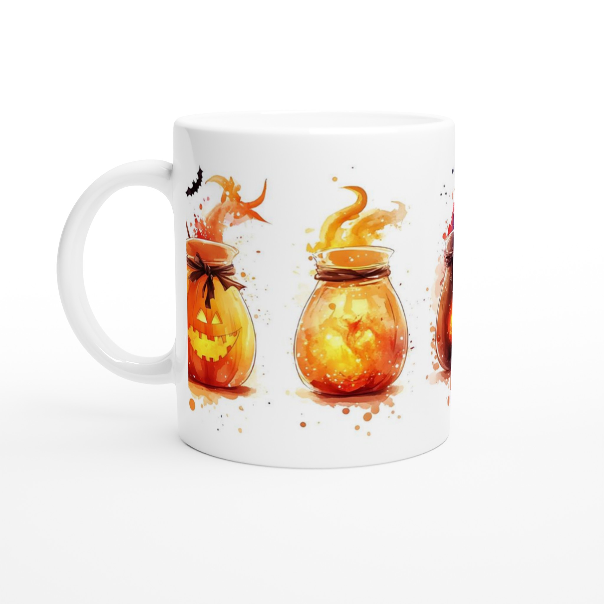 Halloween Magic Mug: Förvandla din dryck med förtrollande designs i flera färger! 1 87368e61-7233-411f-9d5d-8d59424470ec