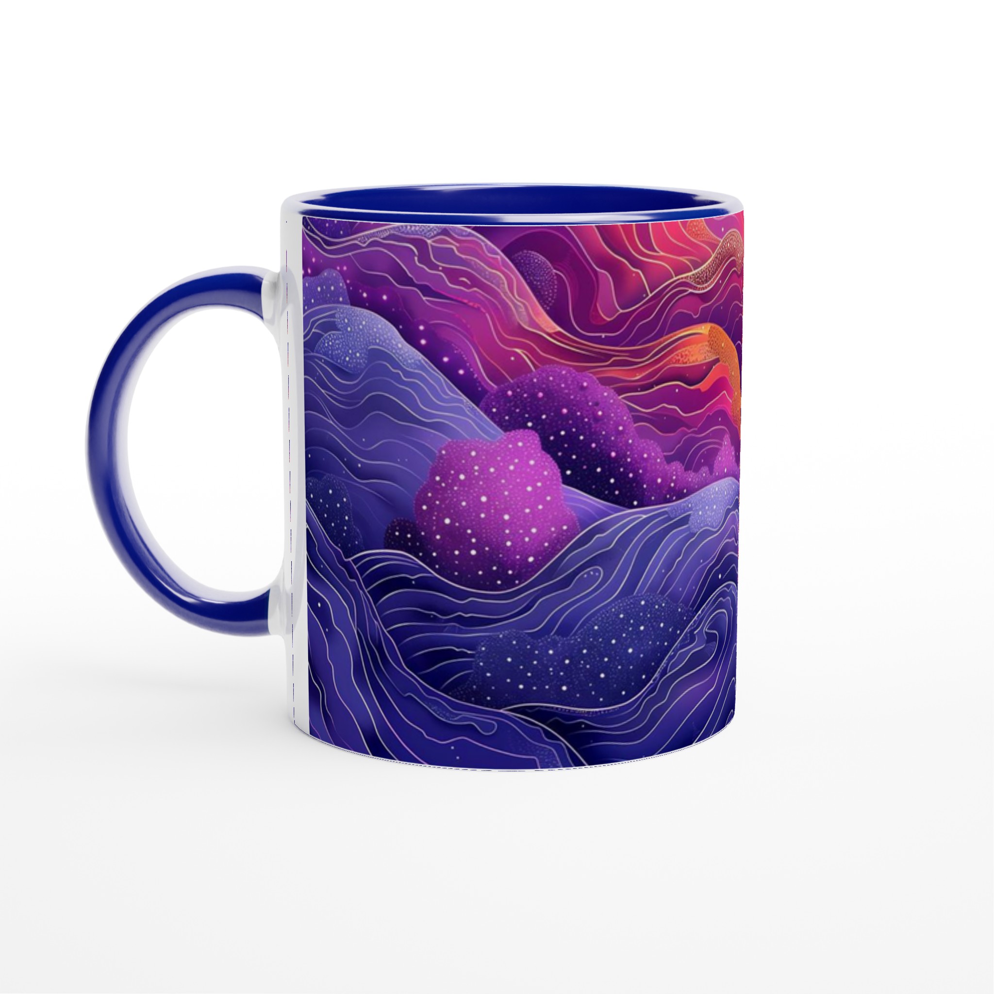 Magisk Bergskedja – 11oz Keramisk Mugg för Kaffe & Te i Sju Färgstarka Nyanser 2 874db6af-70e5-4a42-bd78-8b51c5ff1163