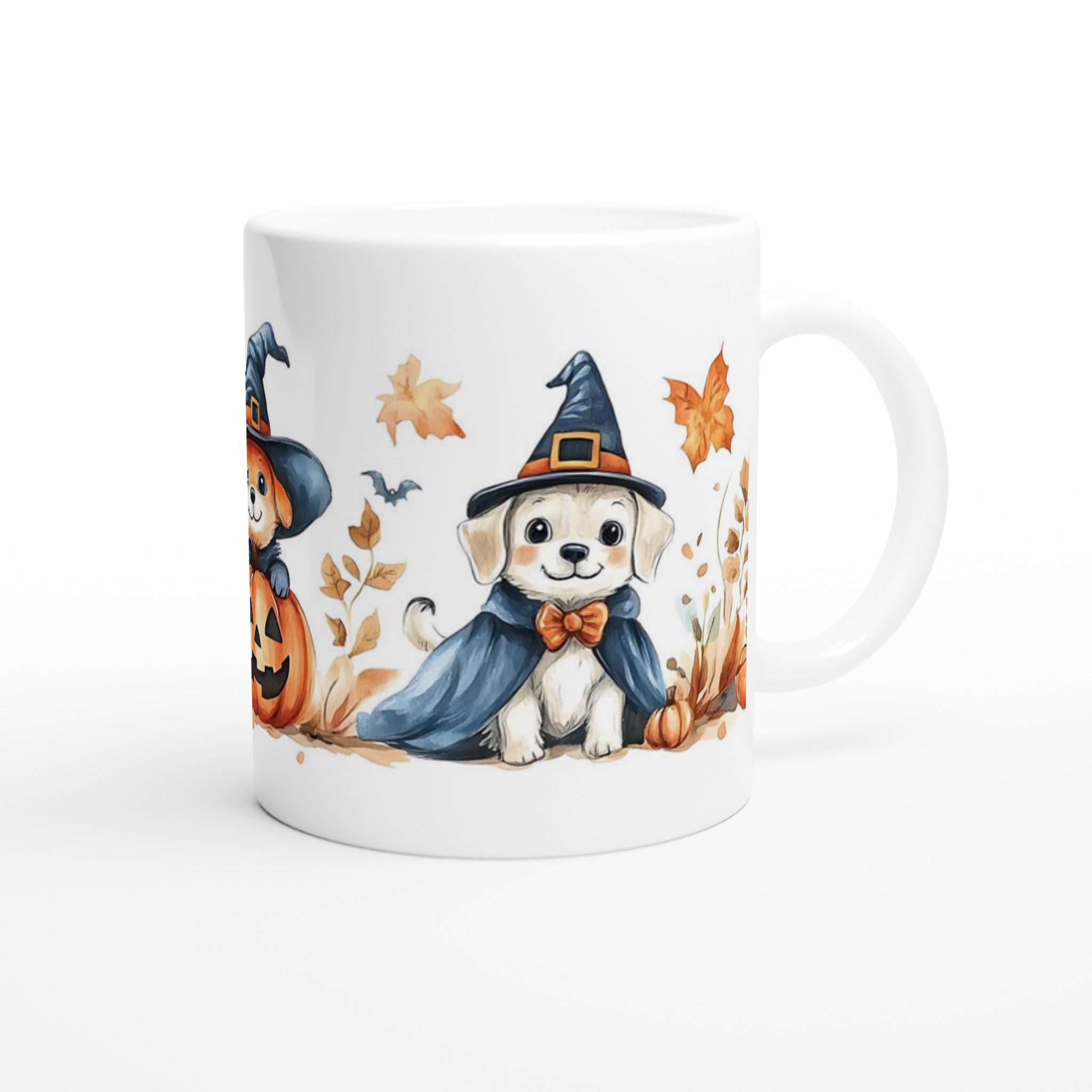 Muggen "Bus eller Godis-valpar" – Halloween-charm med söta hundar och pumpor 9 878f456f-585f-49d8-8a55-1babb2f15102
