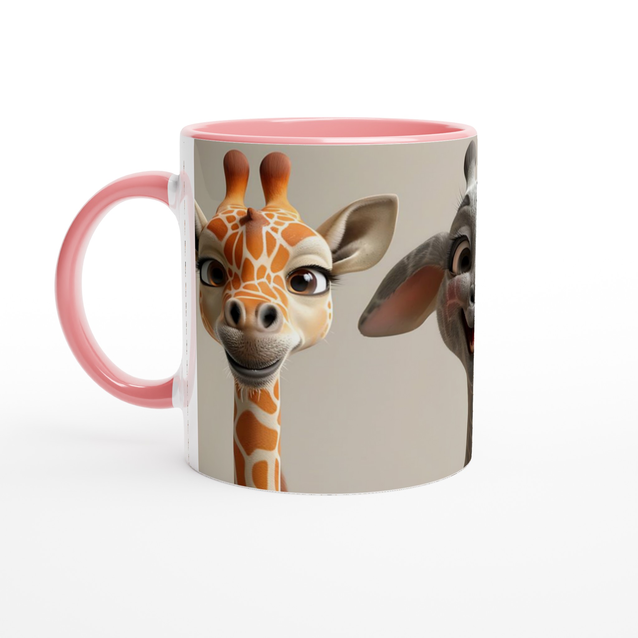 Söta Giraffvänner Mugg – Charmig Keramikmugg för Djurälskaren i Valfri Färg 6 87958949-22b5-492c-b922-3c66ac327ca6