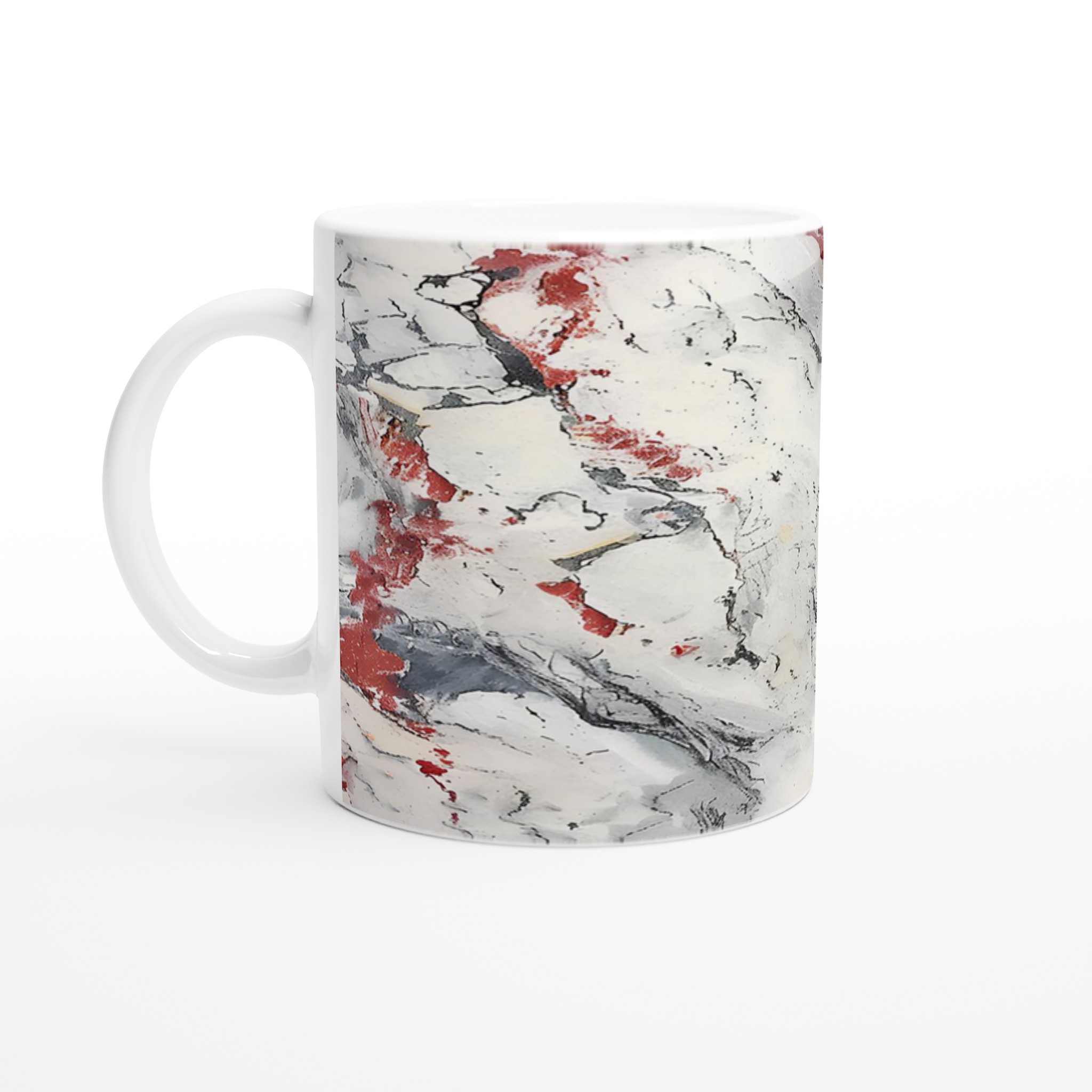 Abstrakt Marmor Mugg – Konstfull Design i Flera Färger, 11oz Keramik 1 87a08ebb-d5de-47db-9e33-ea0d8913838d
