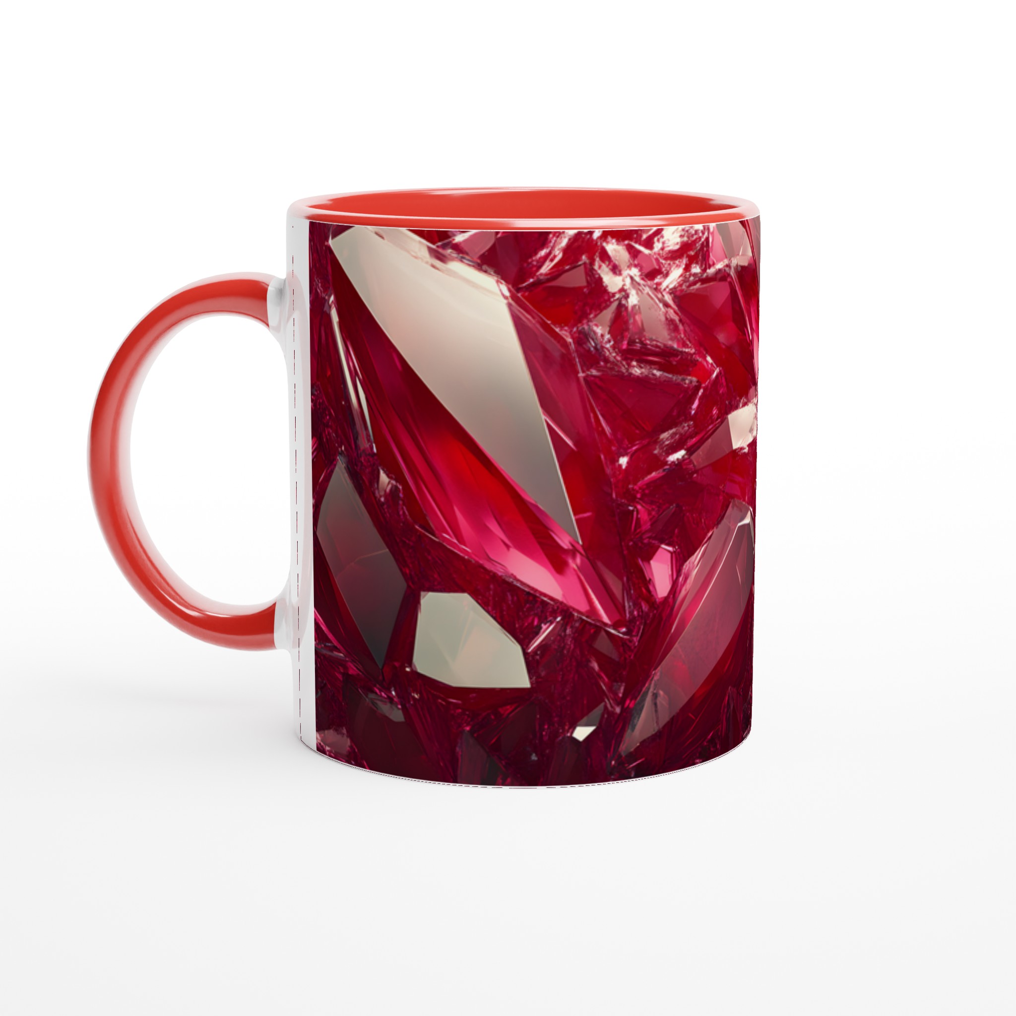 Rubinröd Kristallmugg – 11oz Keramikmugg för kaffe, te eller varm choklad – Välj din favoritfärg! 5 87a6f338-560d-4bf3-8679-8ebeddeba384