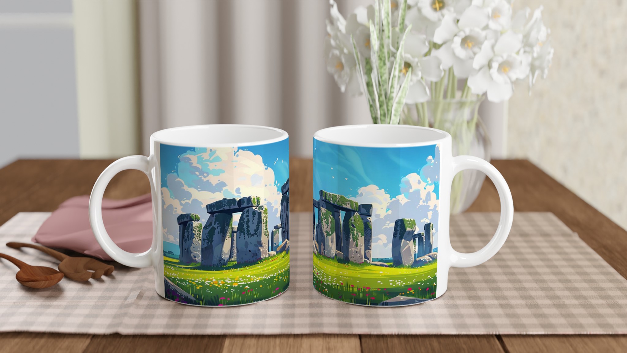 Anime Stonehenge 11oz Keramisk Mugg – Drömsk Landskap i Dina Händer 10 87b2e15a-65e6-42df-a5b2-a35224541a90